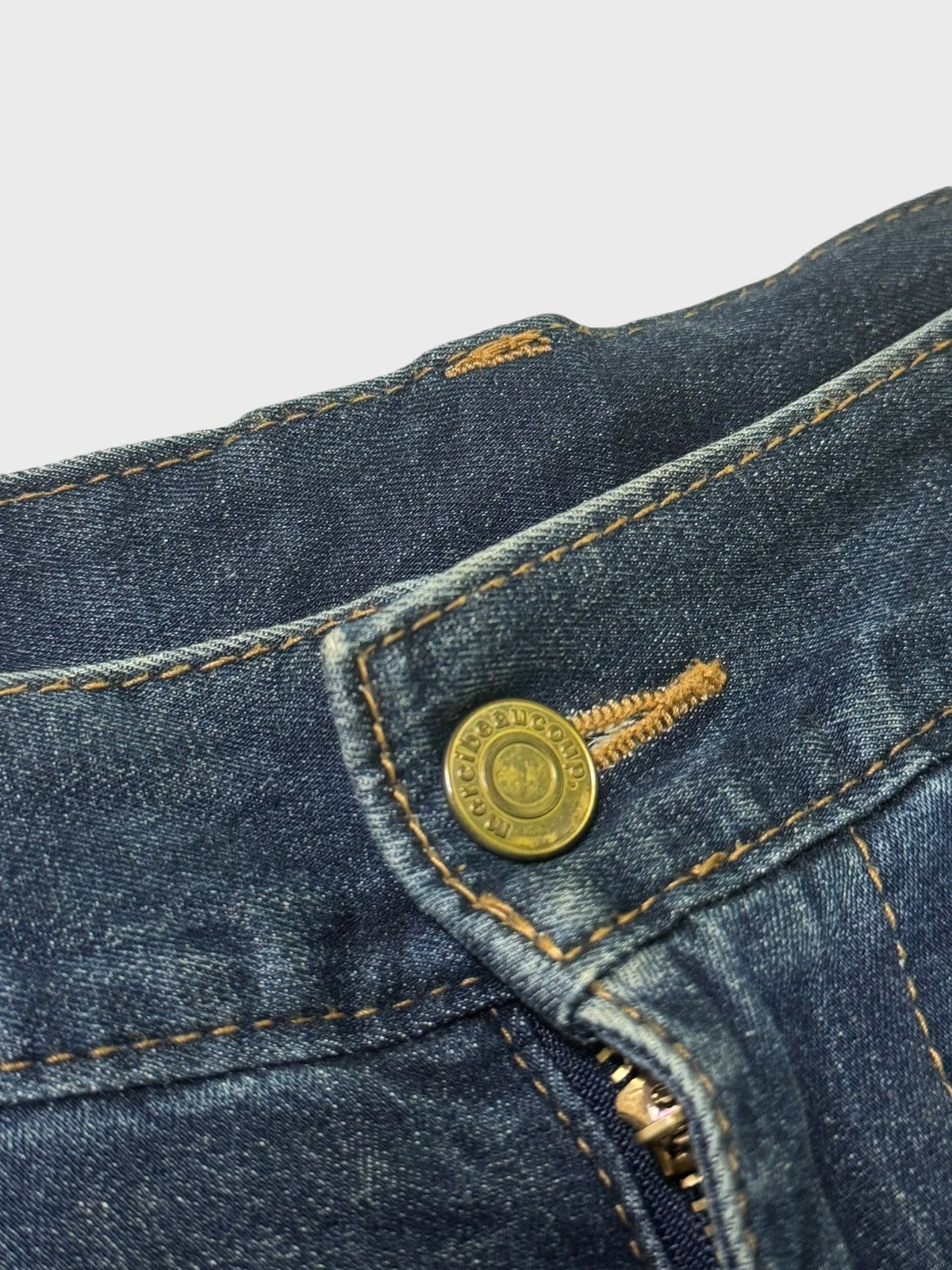 Issey Miyake × Japanese Brand × mercibeaucoup MERCIBEAUCOUP ISSEY MIYAKE Ear Design Denim Jean Size US 29 - 8 Thumbnail