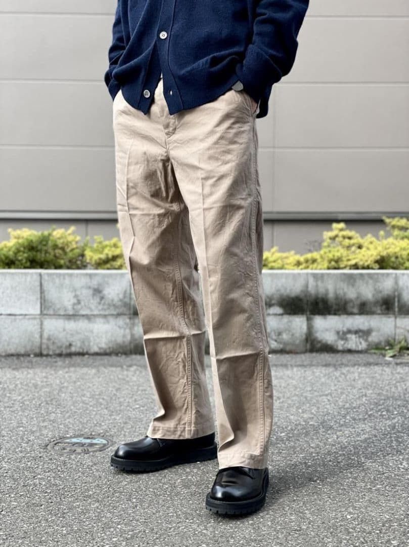 Visvim Visvim 25ss Ex Wide Chino Pants Crash lt.indigo Size US 35 - 4 Thumbnail