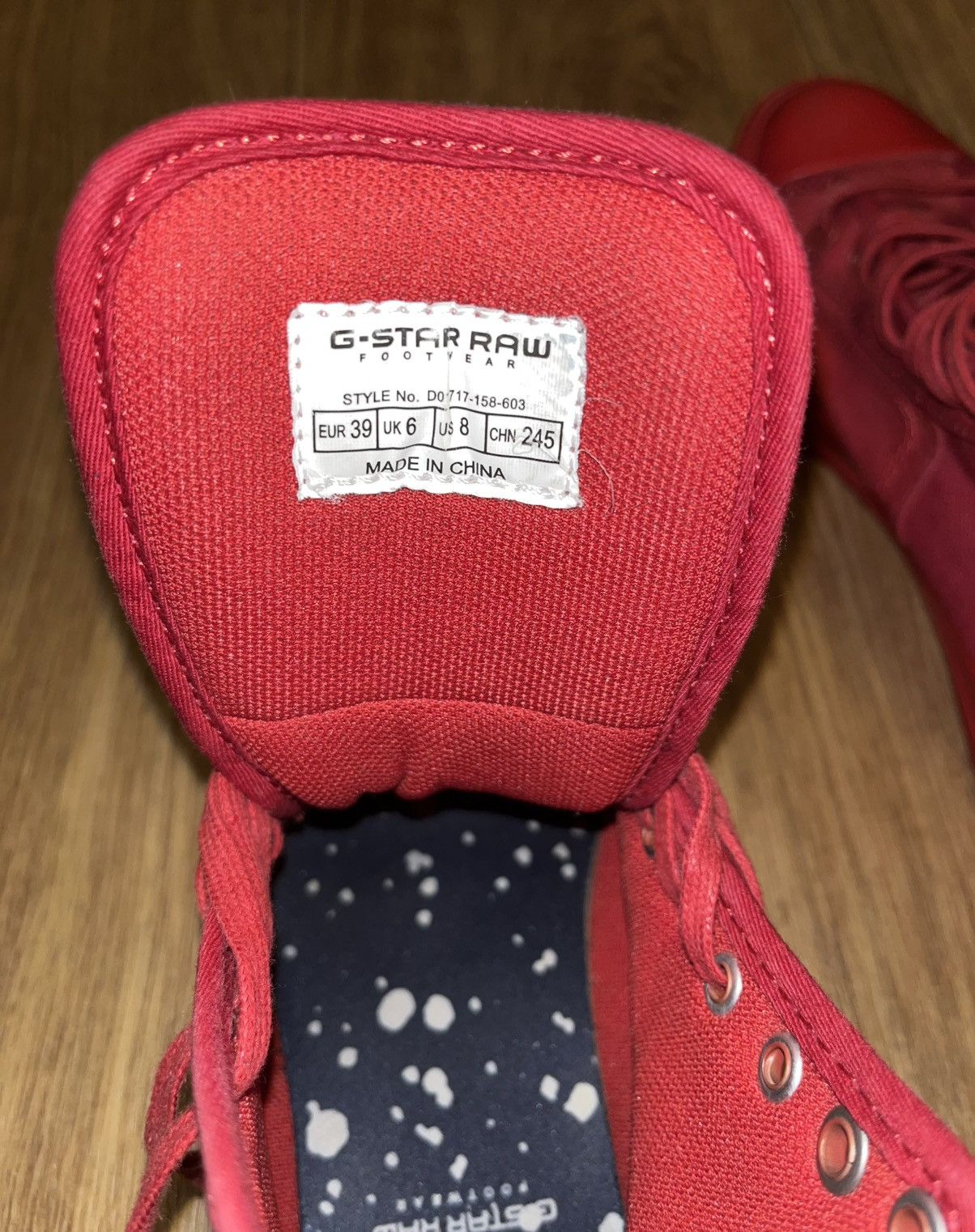 G-Star G star RAW no image red Size US 6 / EU 39 - 3 Thumbnail