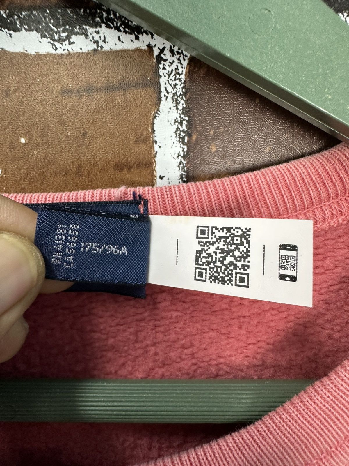 Polo Ralph Lauren Vintage US Polo Ralph Lauren Faded Bleach Crewneck Z401 Size US M / EU 48-50 / 2 - 10 Thumbnail