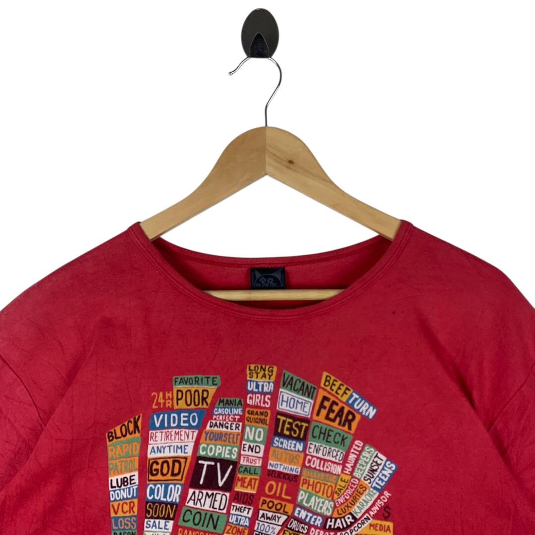 Other Vintage 2003 Radiohead Hail to the Thief W.A.S.T.E. Tee Size US M / EU 48-50 / 2 - 2 Thumbnail