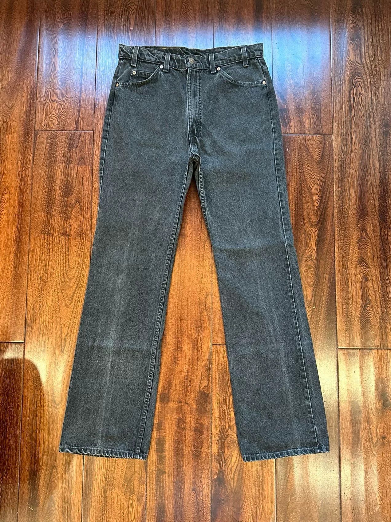 Vintage Vintage Levis 517 Orange Tab Jeans Size US 31 - 1 Thumbnail