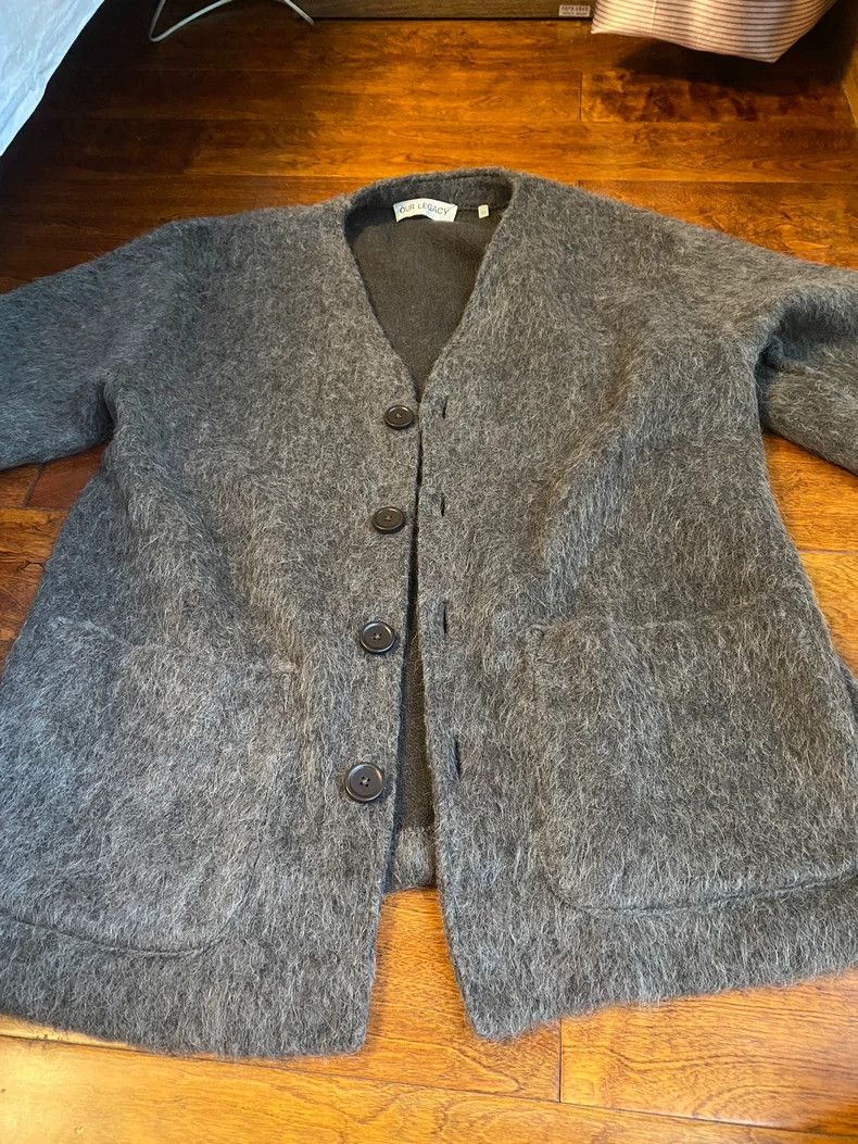 Our Legacy our legacyMa Hai Fur Gray Sweate 2503-Nextarrow Size US M / EU 48-50 / 2 - 1 Thumbnail