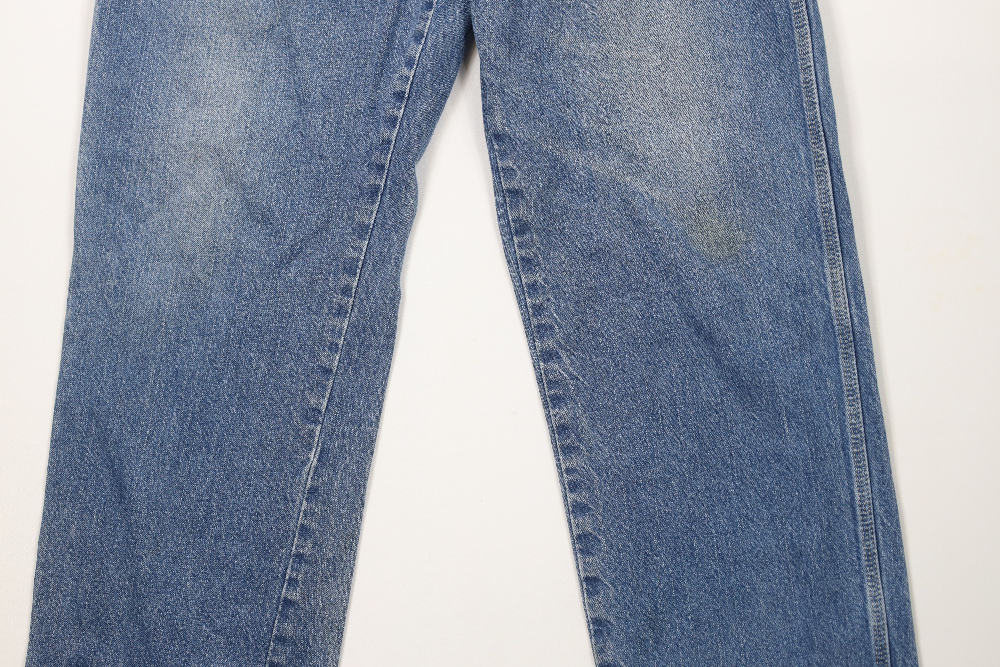 Dickies × Vintage Vintage Dickies Spell Out Wide Leg Dungaree Denim Jeans Size US 36 / EU 52 - 3 Thumbnail