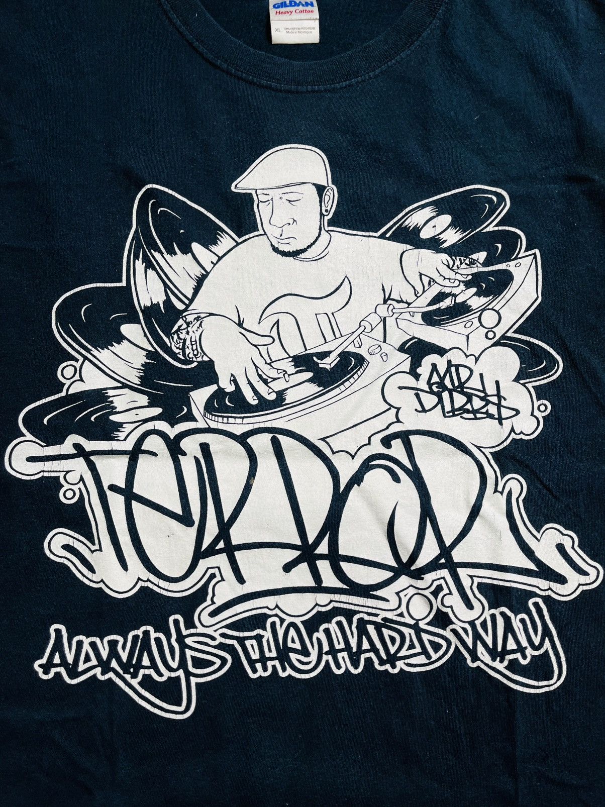 Band Tees Rare 2006 Mr Dibbs x Terror “always the hard way” tee Size US XL / EU 56 / 4 - 3 Thumbnail