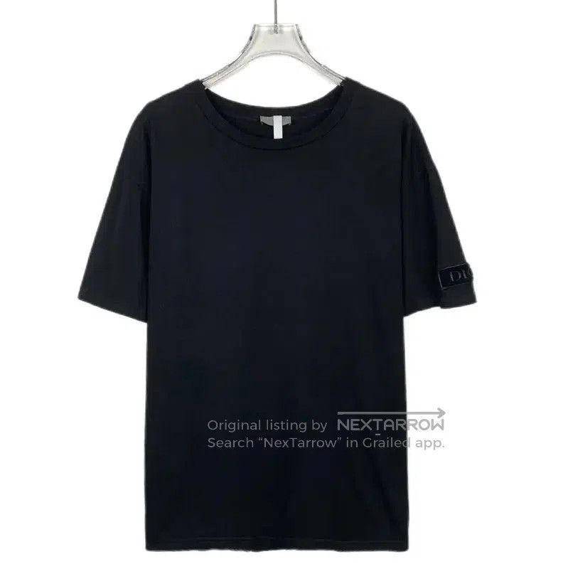 Dior Dior Black Cotton Men's T-shirt . Size US M / EU 48-50 / 2 - 1 Thumbnail