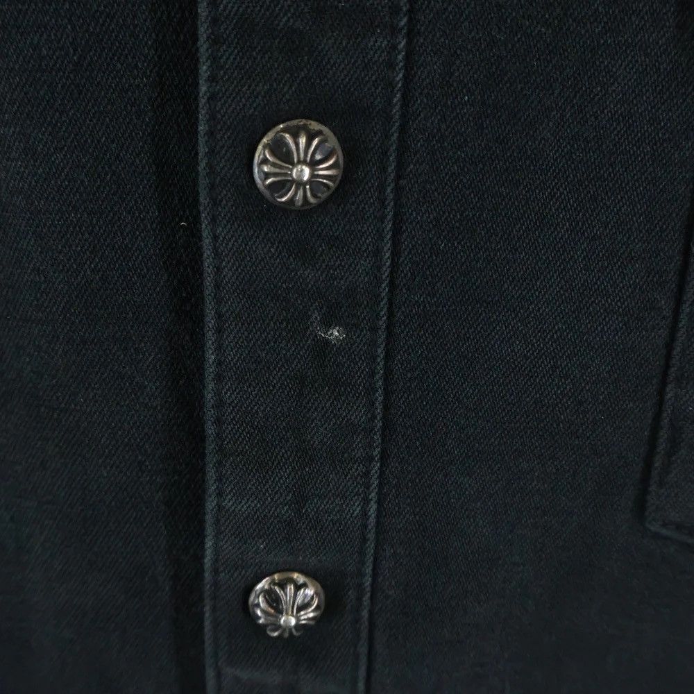 Chrome Hearts Chrome Hearts Cross patch Western Denim Shirts Size US L / EU 52-54 / 3 - 5 Thumbnail