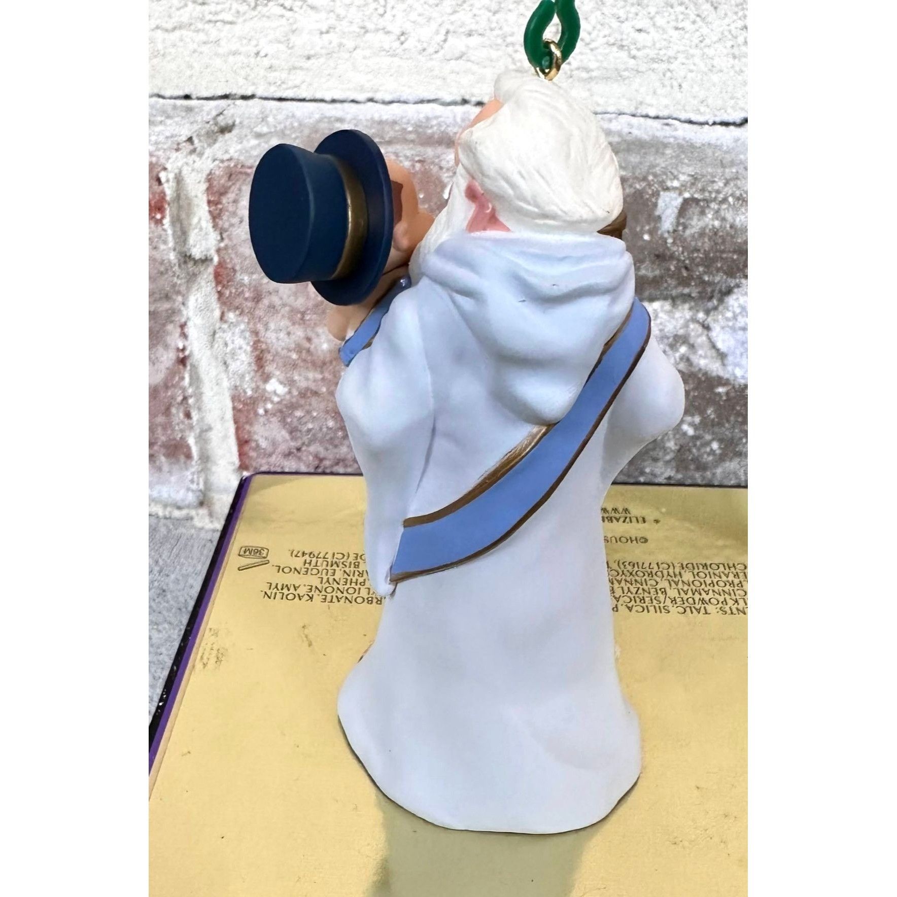 Vintage VTG Hallmark Keepsake 1999 Welcome 2000 Ornament Father Tim Size ONE SIZE - 5 Thumbnail