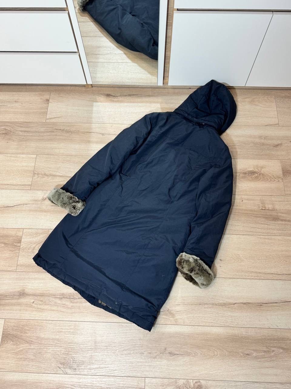 Woolrich Woolen Mills Woolrich Rabbit Fur Lined Hooded Parka Jacket Winter Coat Size L / US 10 / IT 46 - 7 Thumbnail