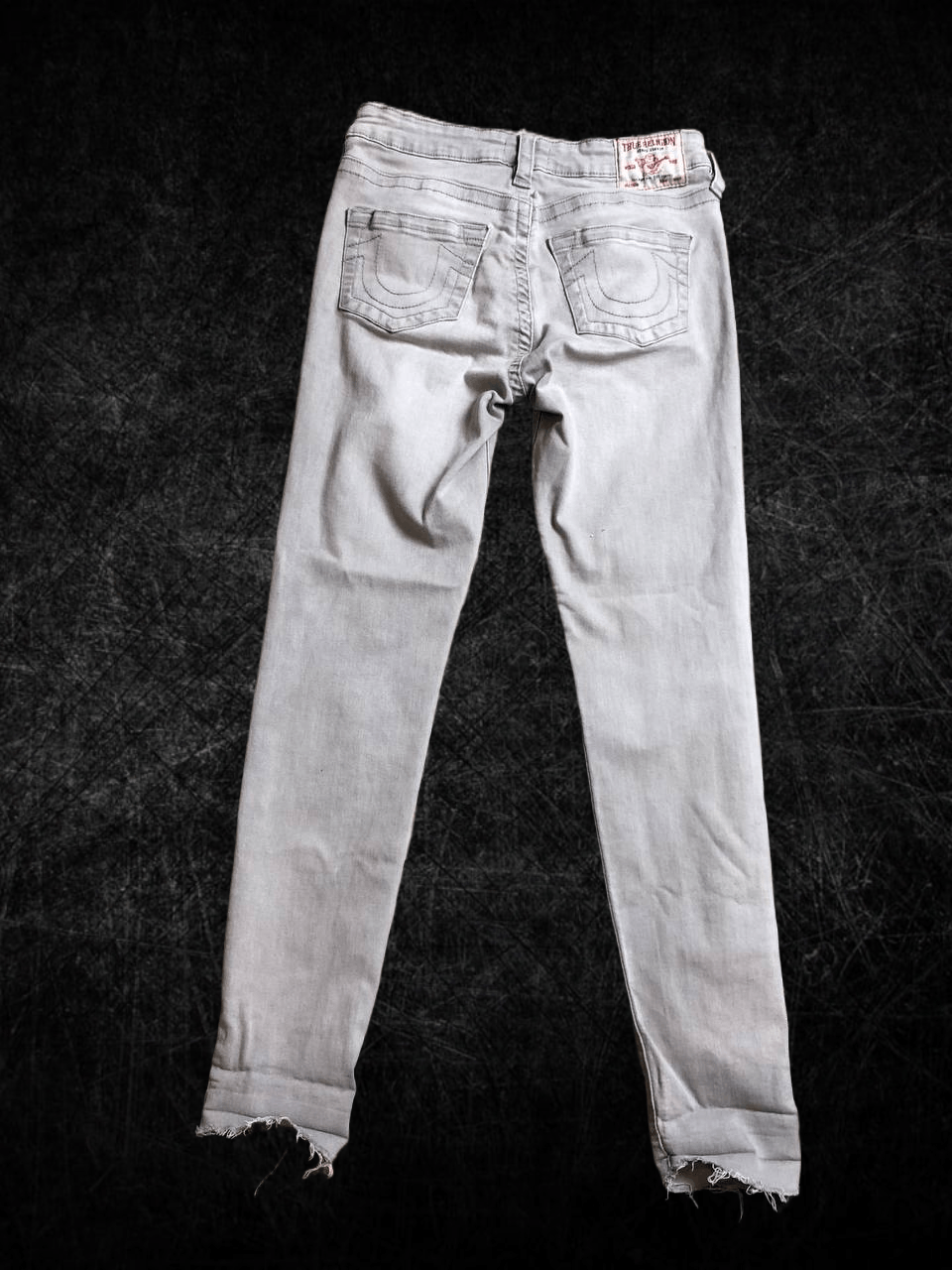 True Religion VINTAGE True Religion Grey Wash Jeans STREETWEAR Size 28" / US 6 / IT 42 - 1 Thumbnail