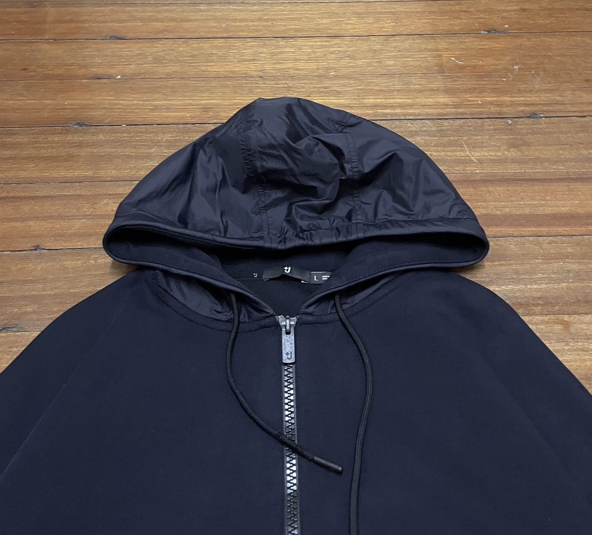 Designer × Jil Sander Rare Jil Sander Uniqlo Half Zipper Sun Faded Hoodie 2000s Size US L / EU 52-54 / 3 - 3 Thumbnail