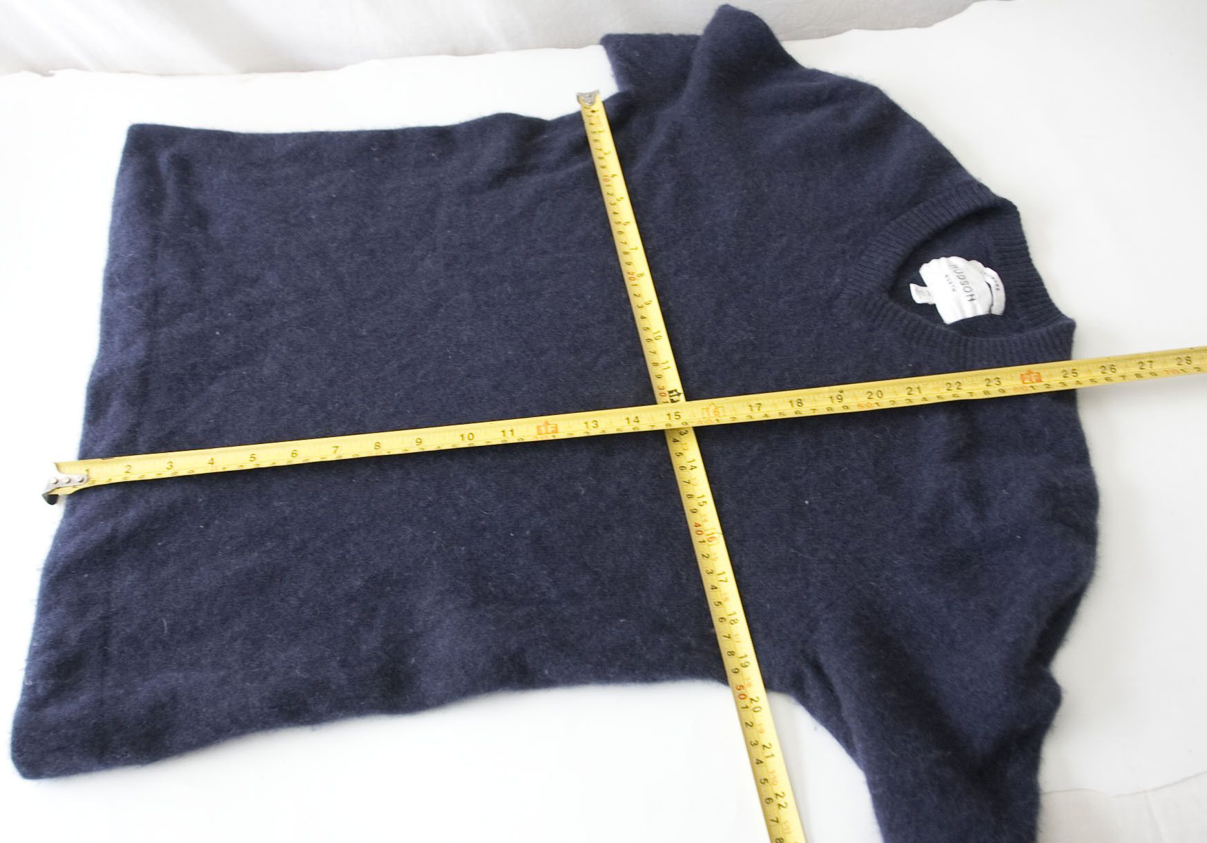 Other Hudson North Sweater 100% Cashmere Size M Dark Blue Size US M / EU 48-50 / 2 - 4 Thumbnail