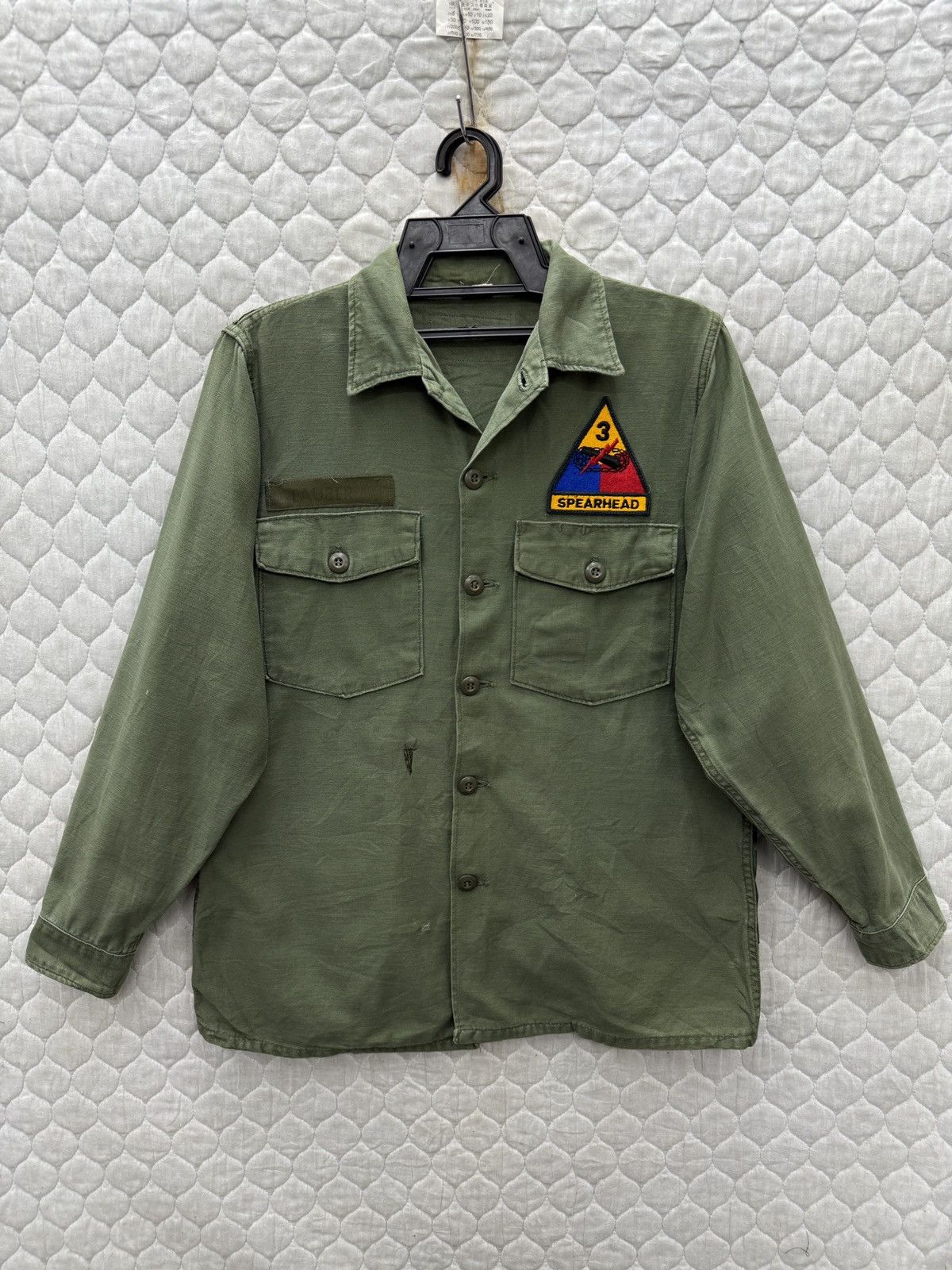 Vintage 🔥🔥🔥ARCHIVE VTG US ARMY OG 107 REWORK SHIRTS Size US M / EU 48-50 / 2 - 1 Thumbnail