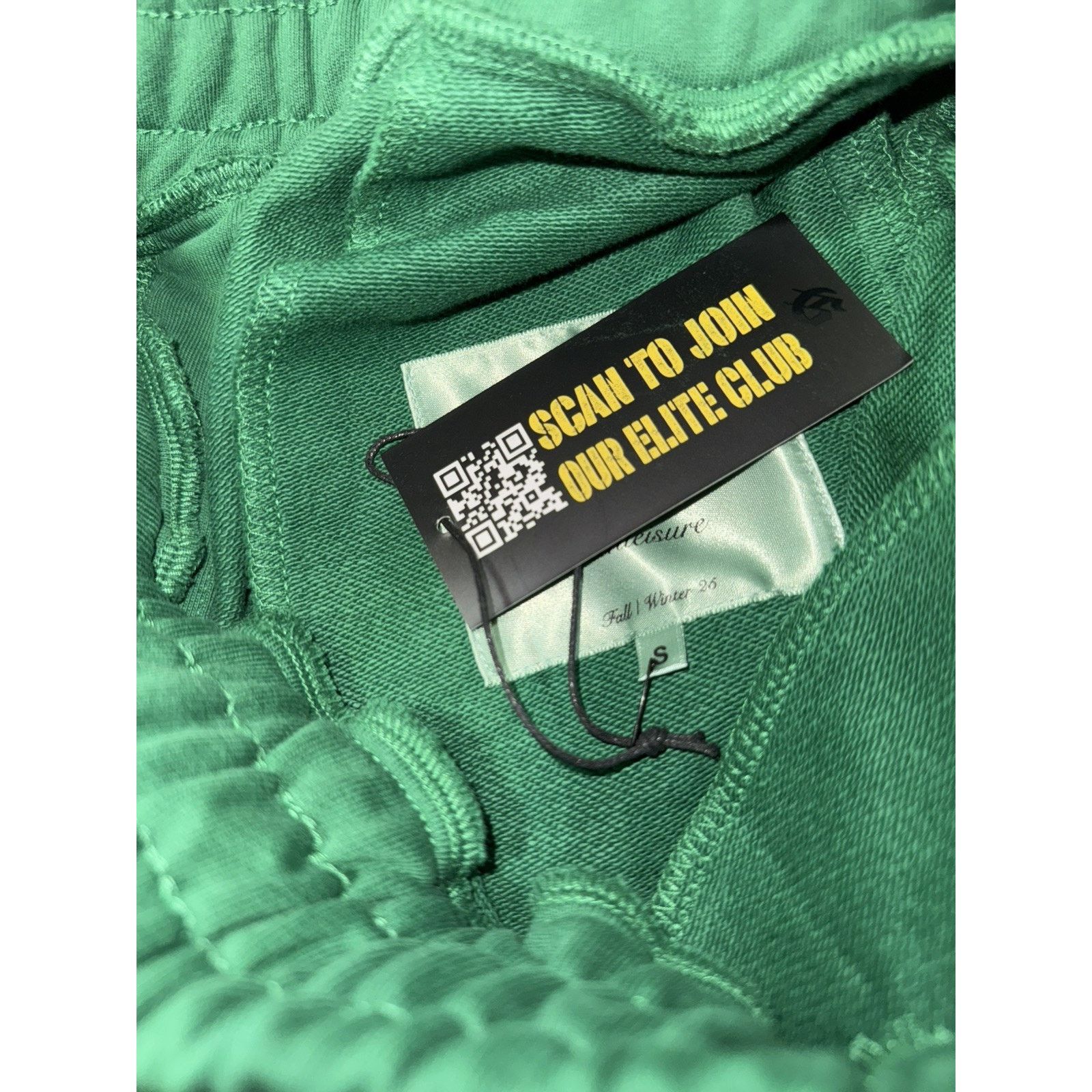 Godspeed GODSPEED OG Logo Sweatpants Green Plaid Size Small Authentic Size US 29 - 9 Thumbnail