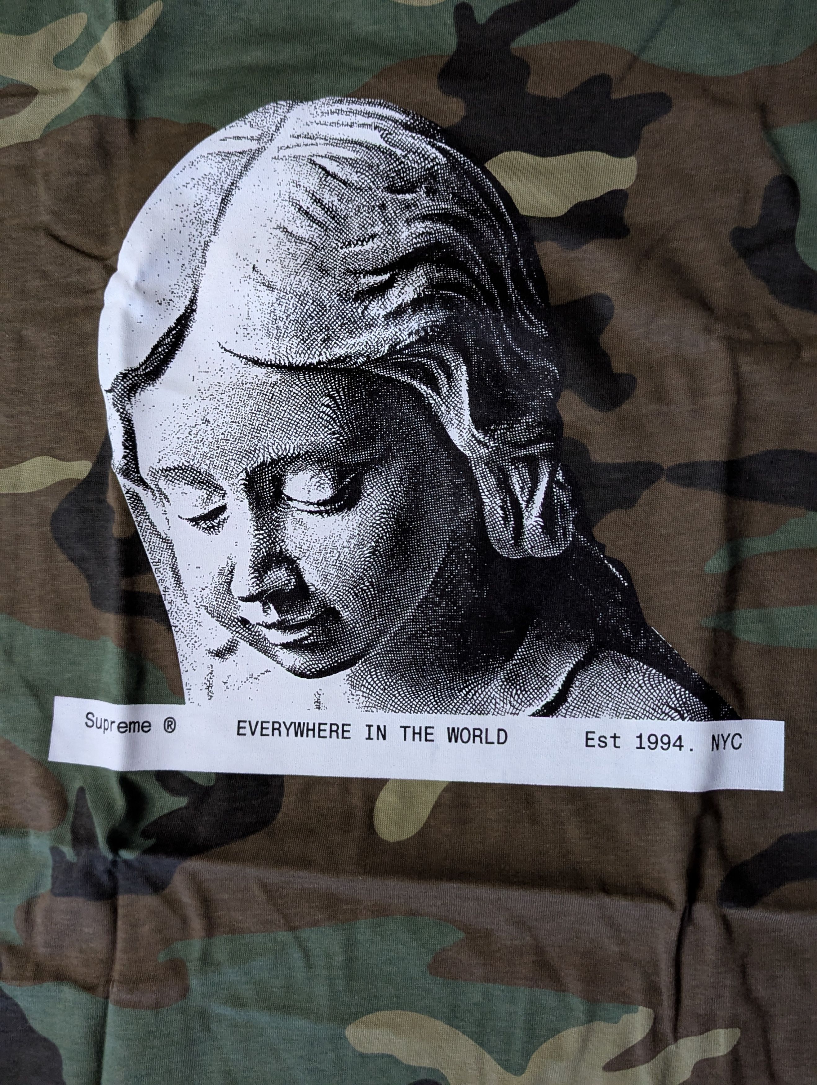 Supreme Supreme Camo Everywhere tee Size US M / EU 48-50 / 2 - 8 Thumbnail