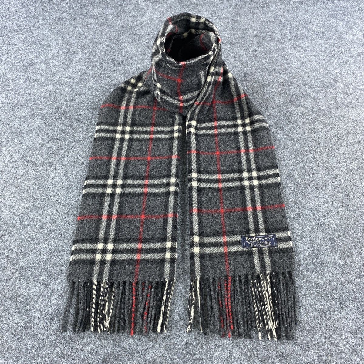 Burberry × Vintage Burberrys Scarf # D599 # Muffler # Neckwear # Nova Check Size ONE SIZE - 1 Thumbnail