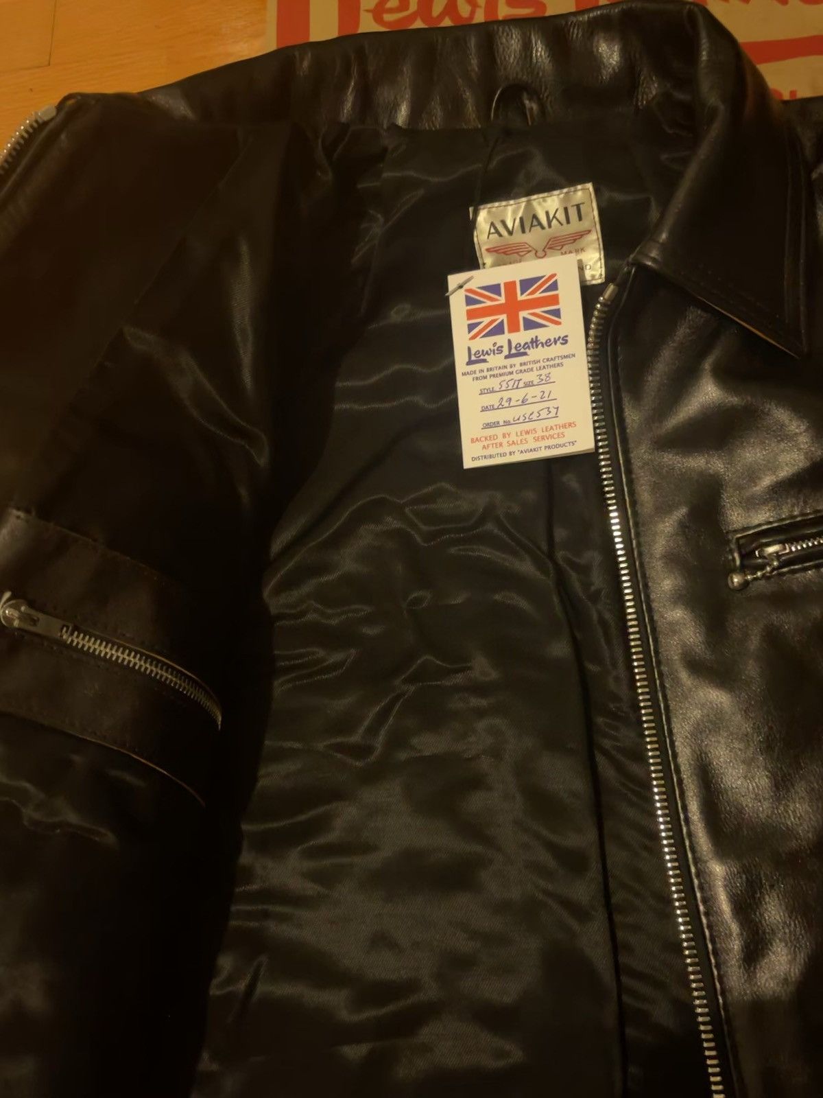 Lewis Leathers Lewis Leathers Dominator 551T VegeCow Custom no patch Size US M / EU 48-50 / 2 - 4 Thumbnail