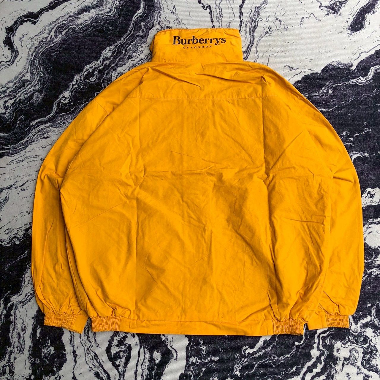 Burberry RARE Vintage Burberrys Yellow Windbreaker Jackets Size US L / EU 52-54 / 3 - 6 Thumbnail