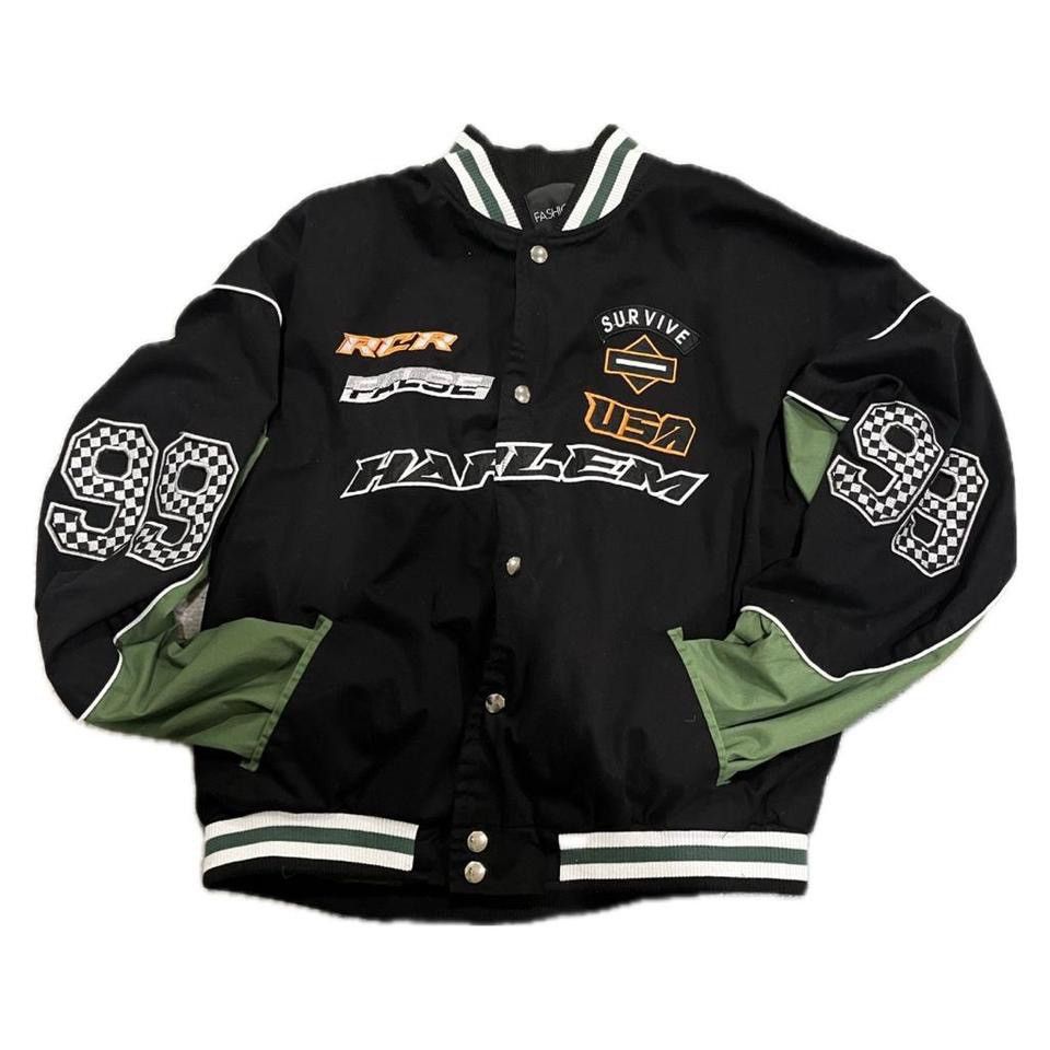 Fashion Nova Vintage style racing jacket Size S / US 4 / IT 40 - 1 Thumbnail