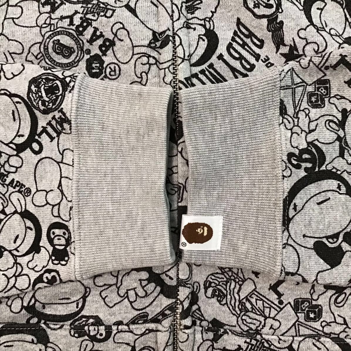 Bape BAPE Comic Milo full zip hoodie a bathing ape NIGO Size US M / EU 48-50 / 2 - 5 Thumbnail