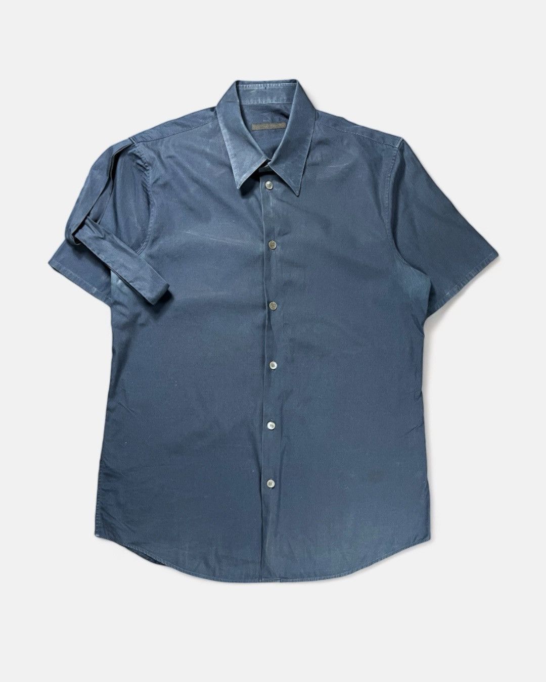 Helmut Lang Helmut Lang - SS04 Nude Bondage Button Up Size US M / EU 48-50 / 2 - 1 Thumbnail