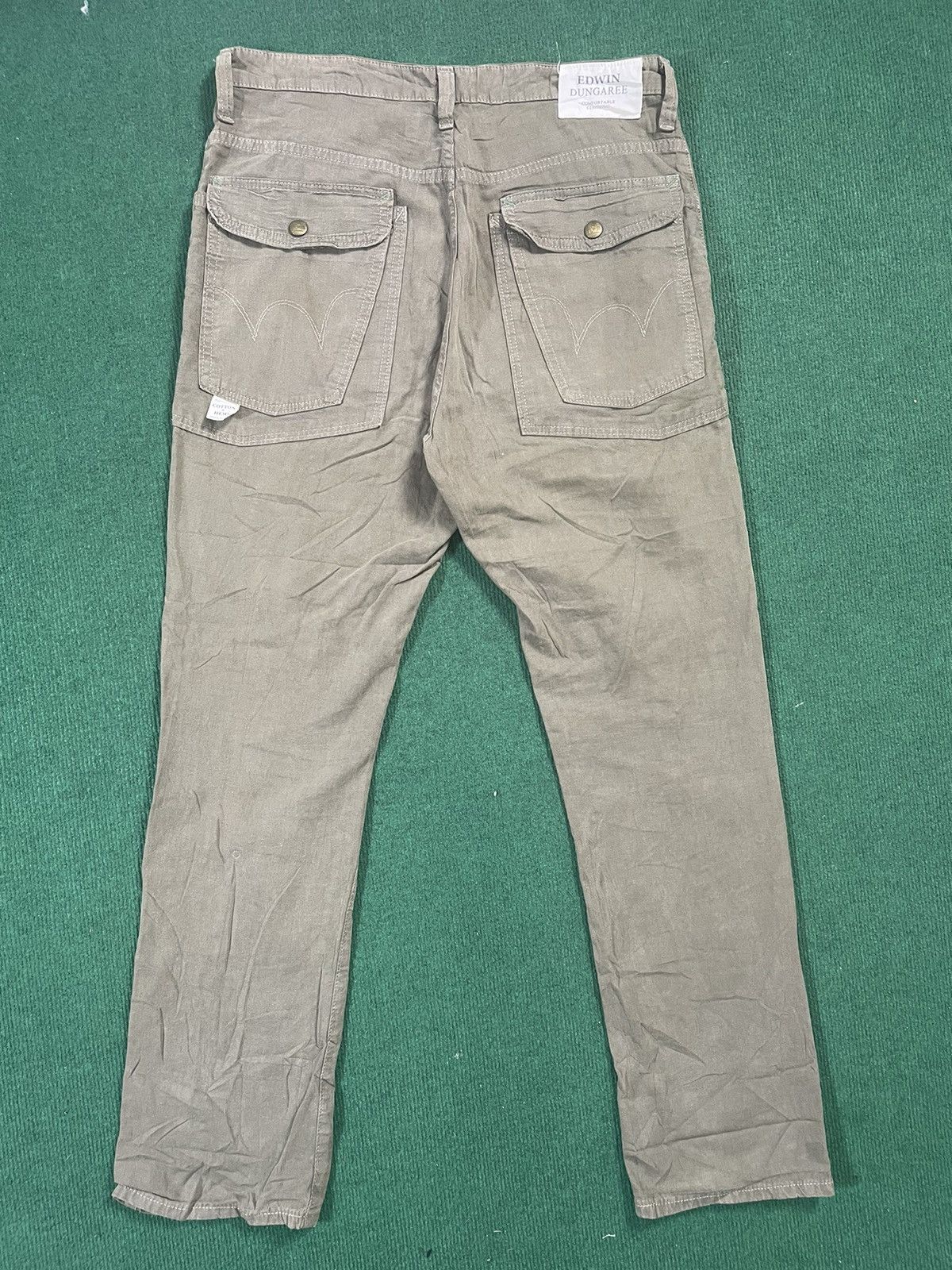 Edwin × Japanese Brand Vintage Edwin with Hemp materials Size US 34 / EU 50 - 2 Thumbnail
