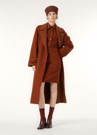 Loro Piana o1srvl11e0526 FAP0429 Vivian Mini Skirt in Brown Size 27" / US 4 / IT 40 - 2 Thumbnail