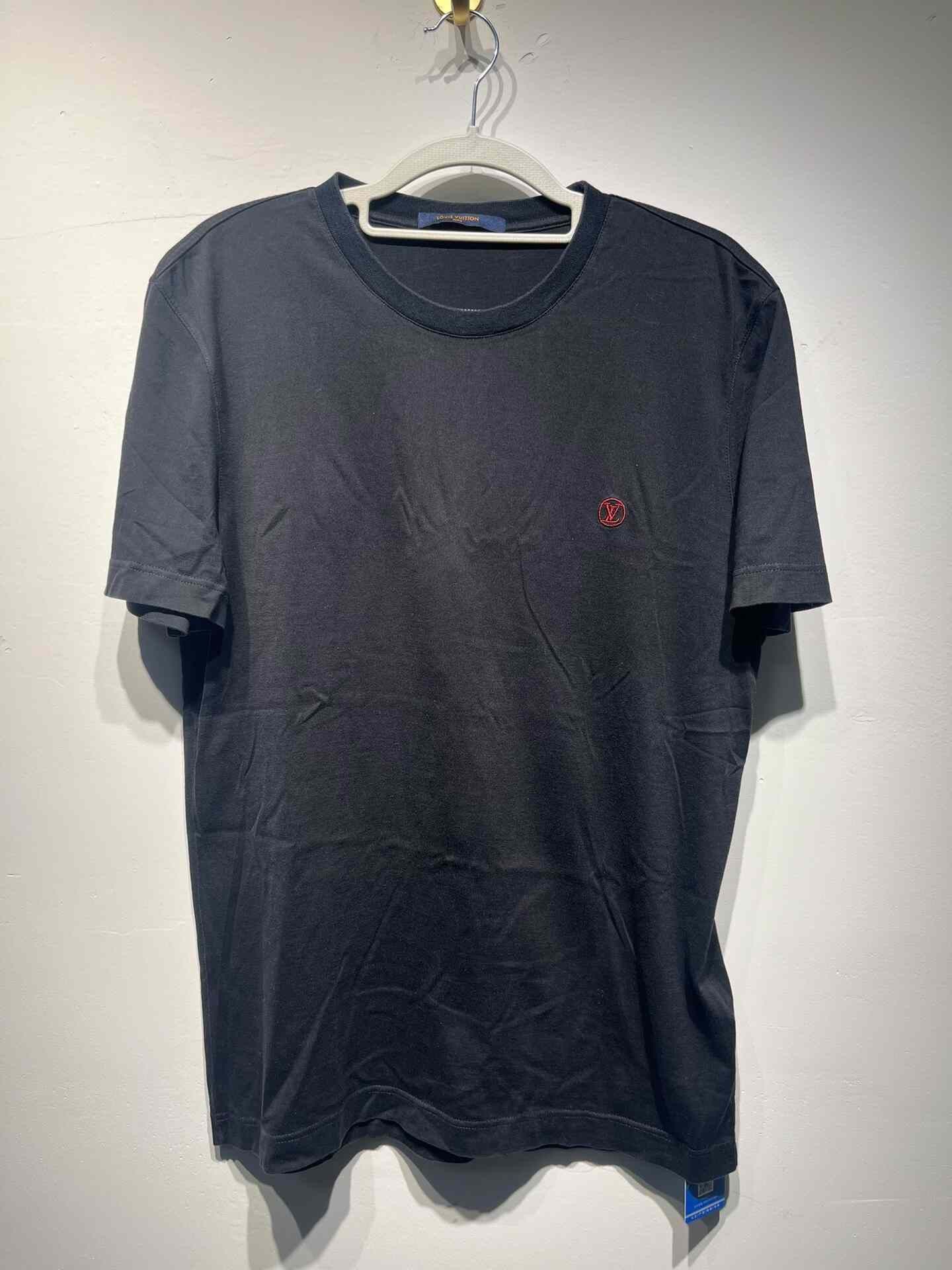 Louis Vuitton Louis Vuitton Cotton Black T-Shirt S Men Size US S / EU 44-46 / 1 - 1 Thumbnail