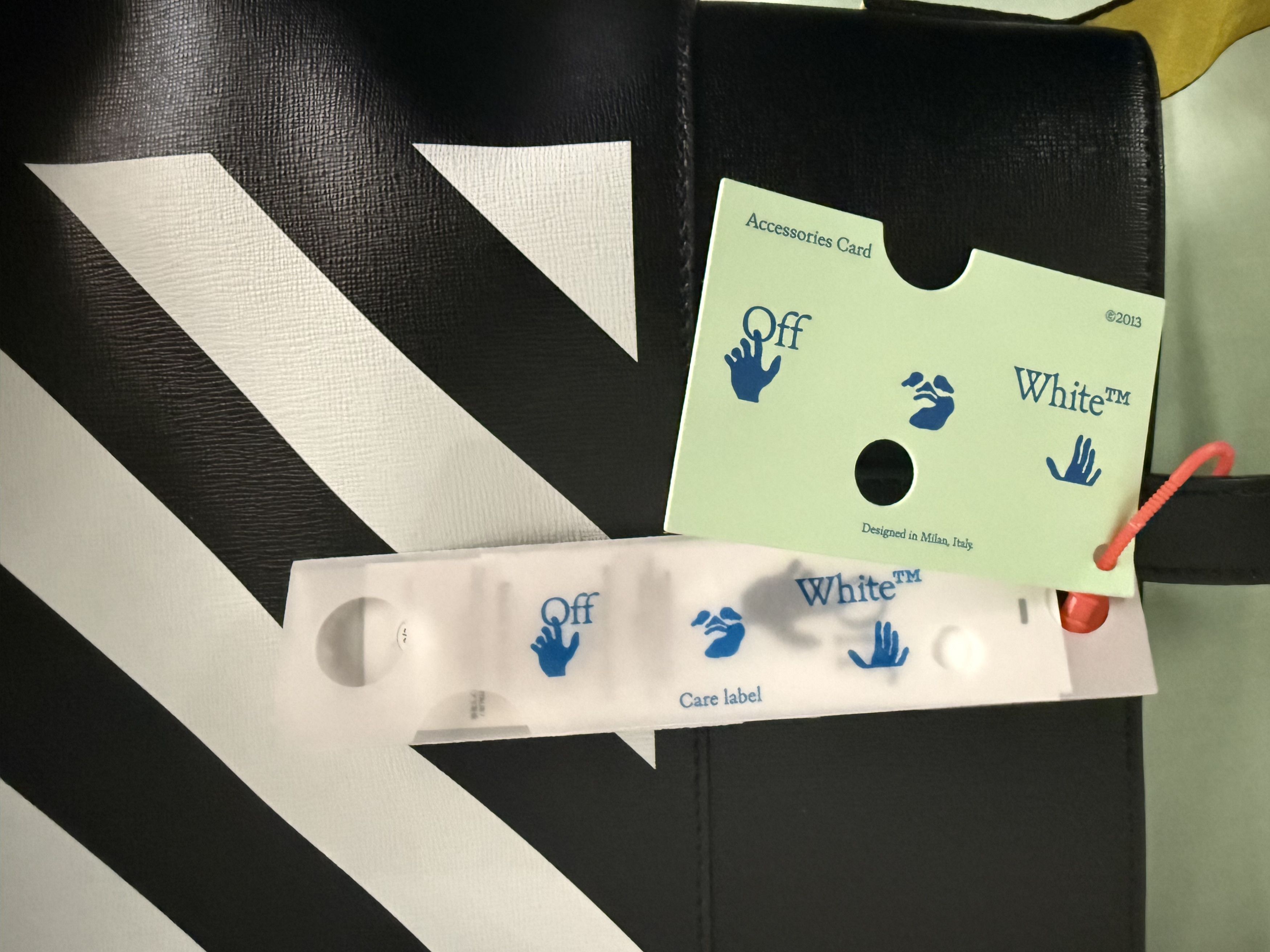 Off-White Off White Tote Black Leather Size ONE SIZE - 15 Thumbnail