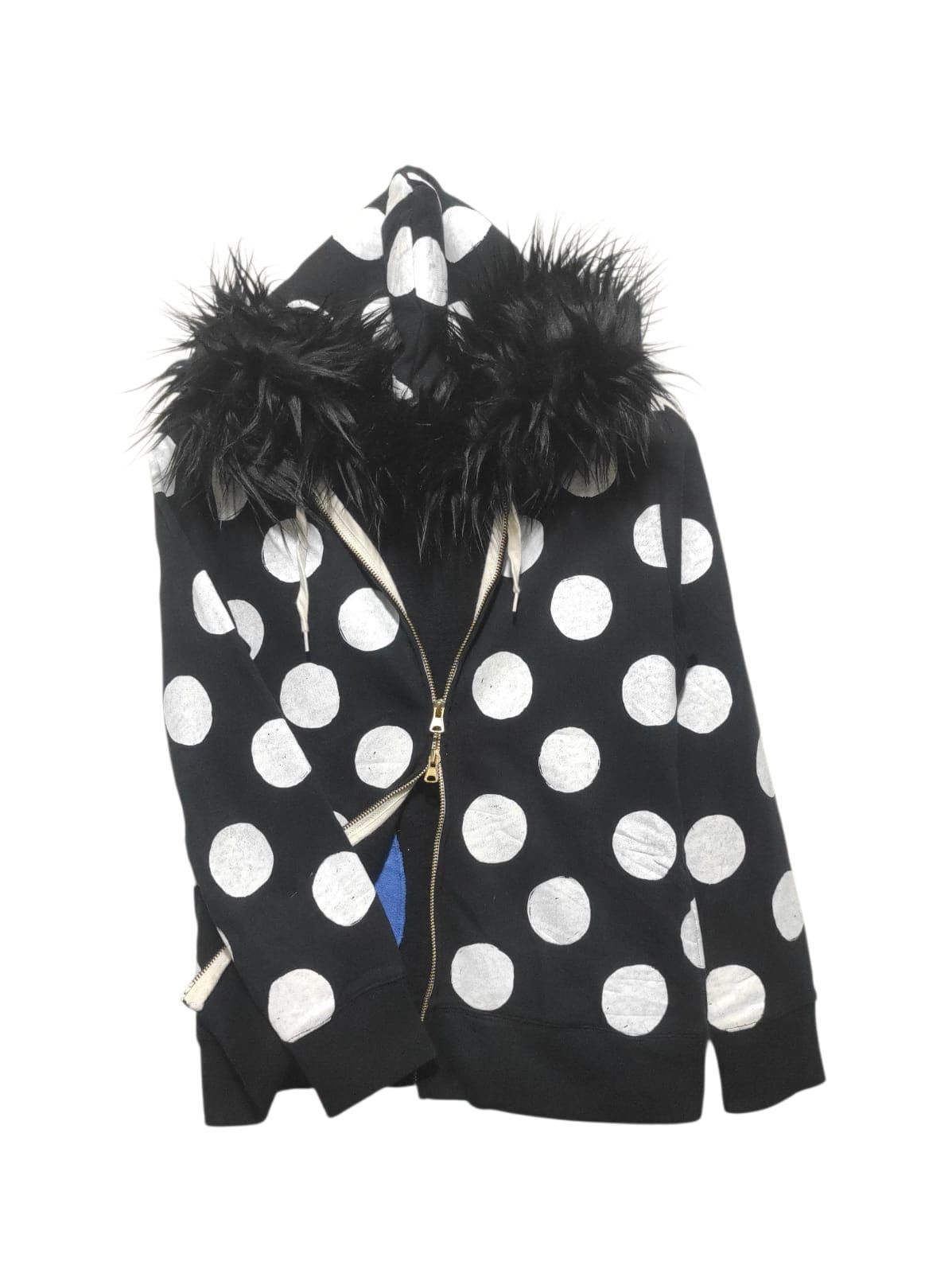 If Six Was Nine Design Tshirt's store graniph polkadot zip Fur Hoodie style Size US S / EU 44-46 / 1 - 1 Thumbnail