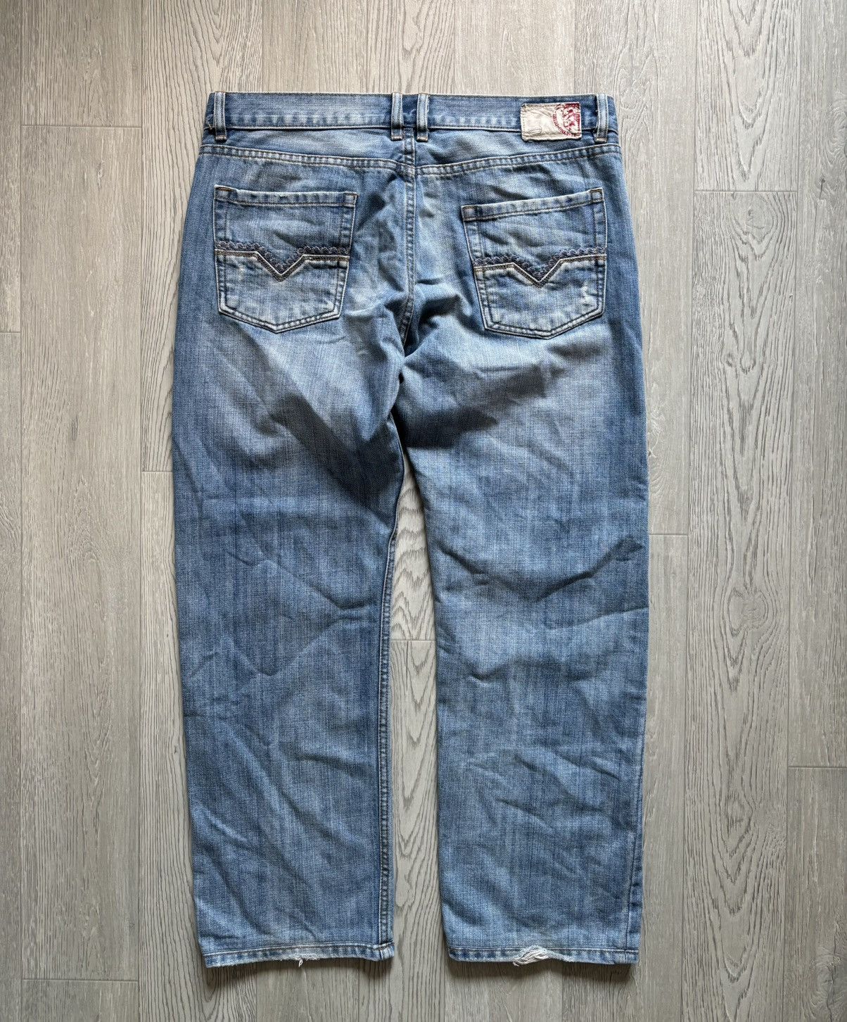 Diesel Vintage Diesel Denim Jeans Baggy Fit Logo Size US 36 / EU 52 - 7 Thumbnail