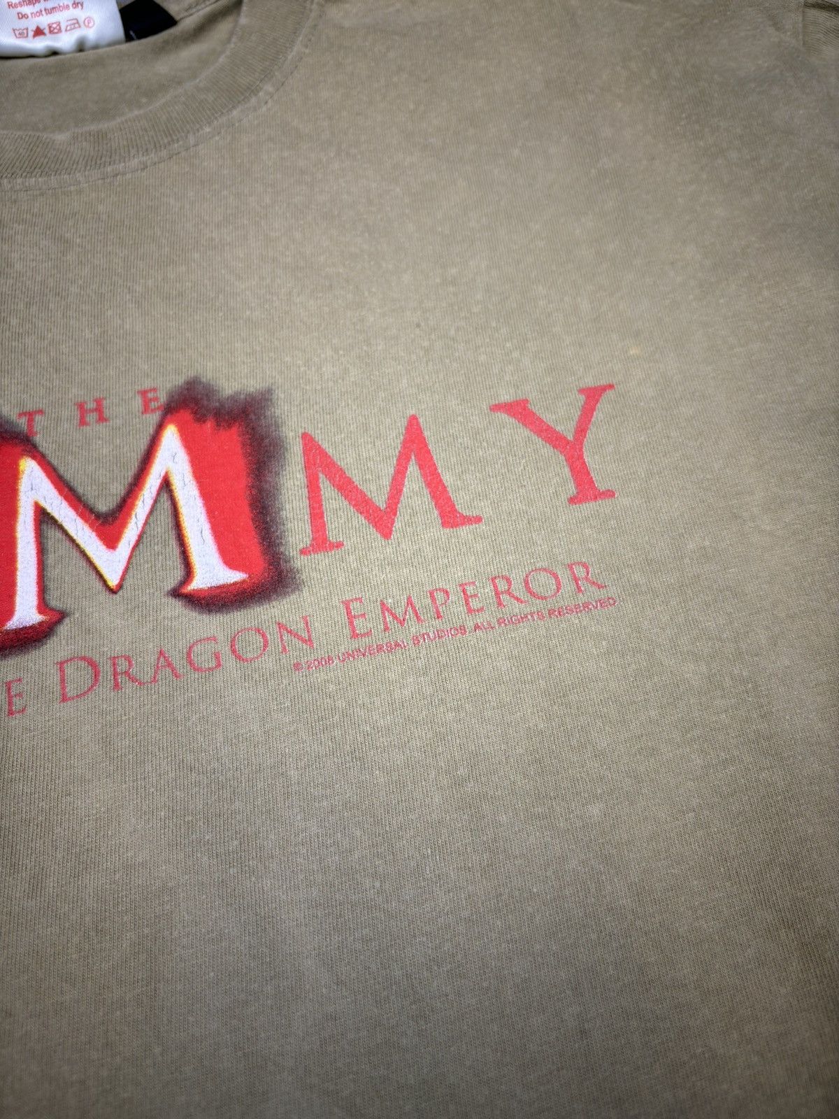 Universal Studios × Vintage Vtg Universal Studios Revenge of The Mummy Tee T Shirt Movie Size US M / EU 48-50 / 2 - 3 Thumbnail