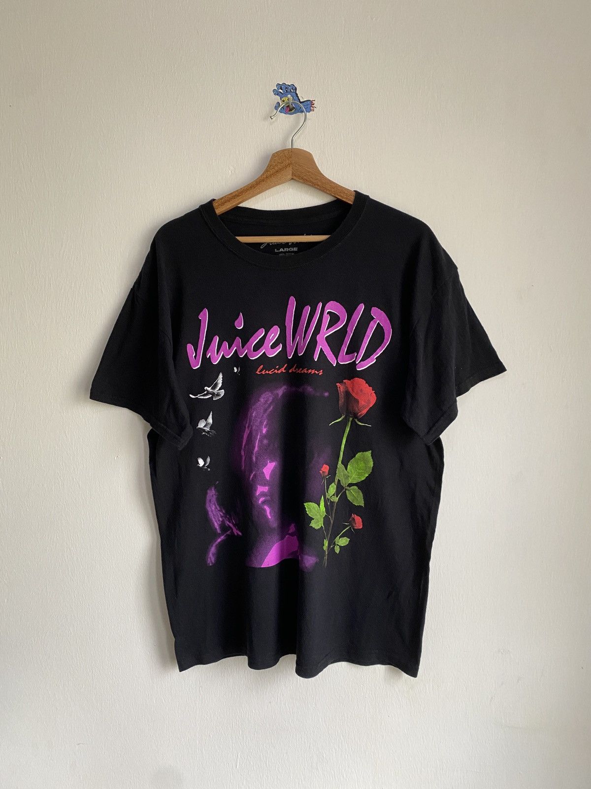 999 Club × Rap Tees Juice Wrld Lucid Dream Rap Tee Size US L / EU 52-54 / 3 - 1 Thumbnail