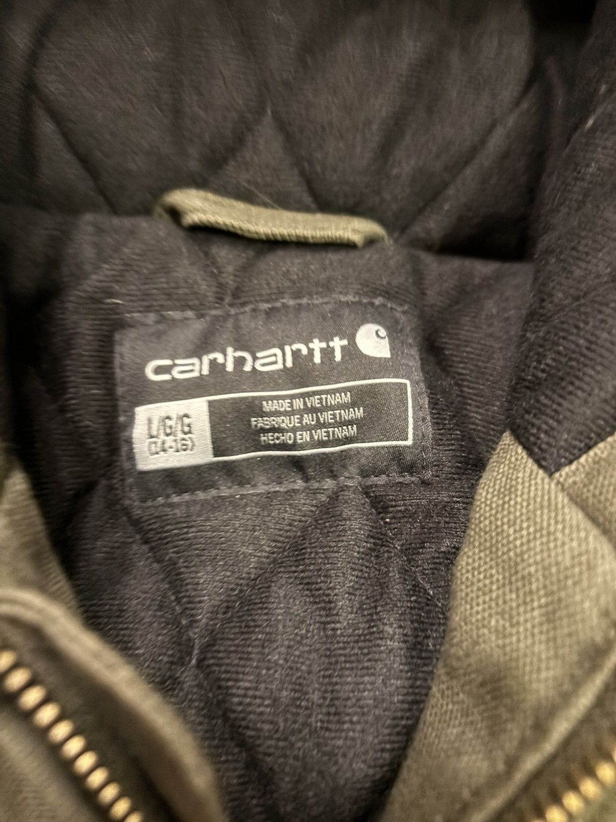 Carhartt Olive green J130 carhartt jacket Size US S / EU 44-46 / 1 - 2 Thumbnail