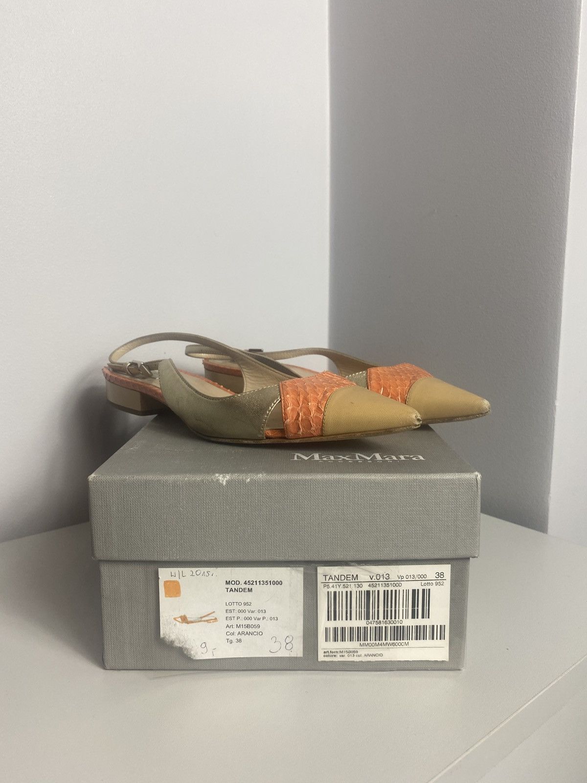 Max Mara Max mara ballerinas flats ballerina 38 Size US 8 / IT 38 - 1 Thumbnail