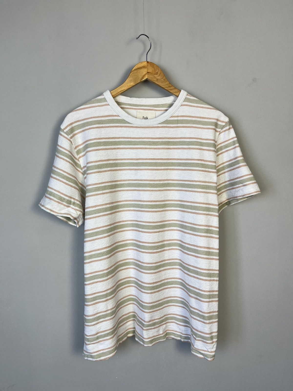 Folk FOLK Radcliffe Cotton Short Sleeve Tee Shirt Size US M / EU 48-50 / 2 - 1 Thumbnail