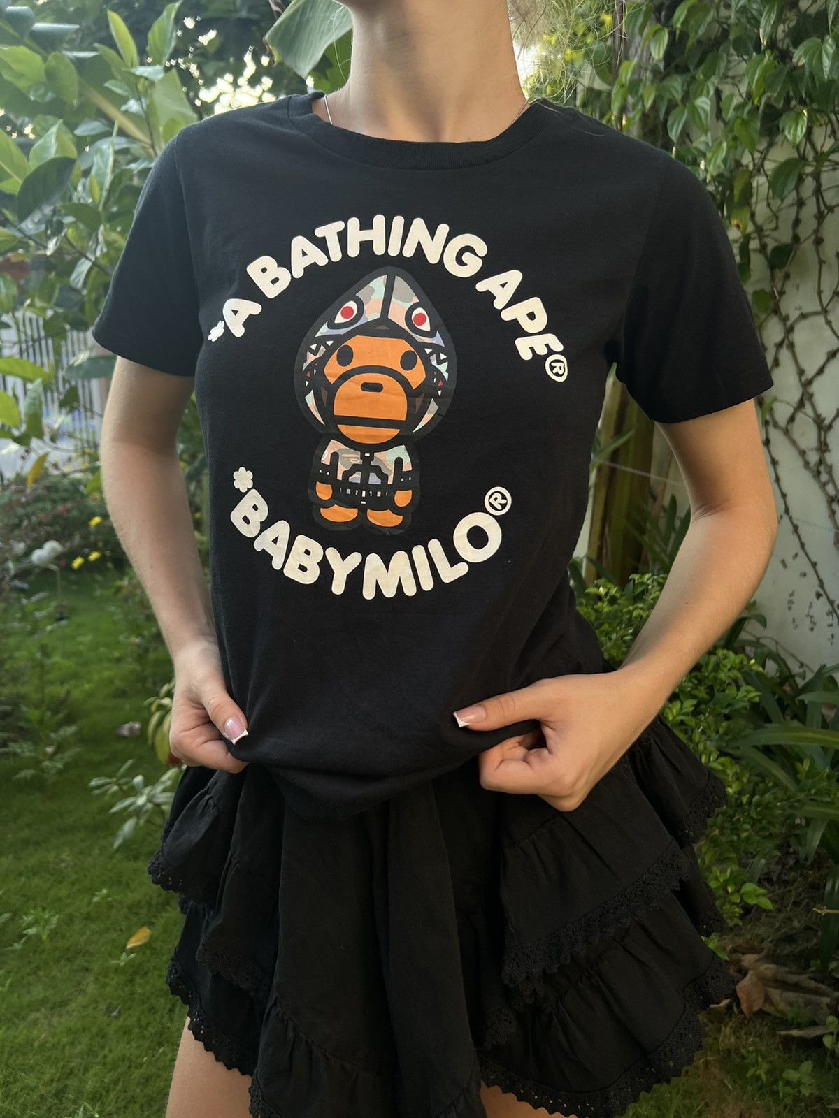 Bape BAPE BABY MILO SHARK TEE Size XXS / US 00 / IT 34 - 2 Thumbnail