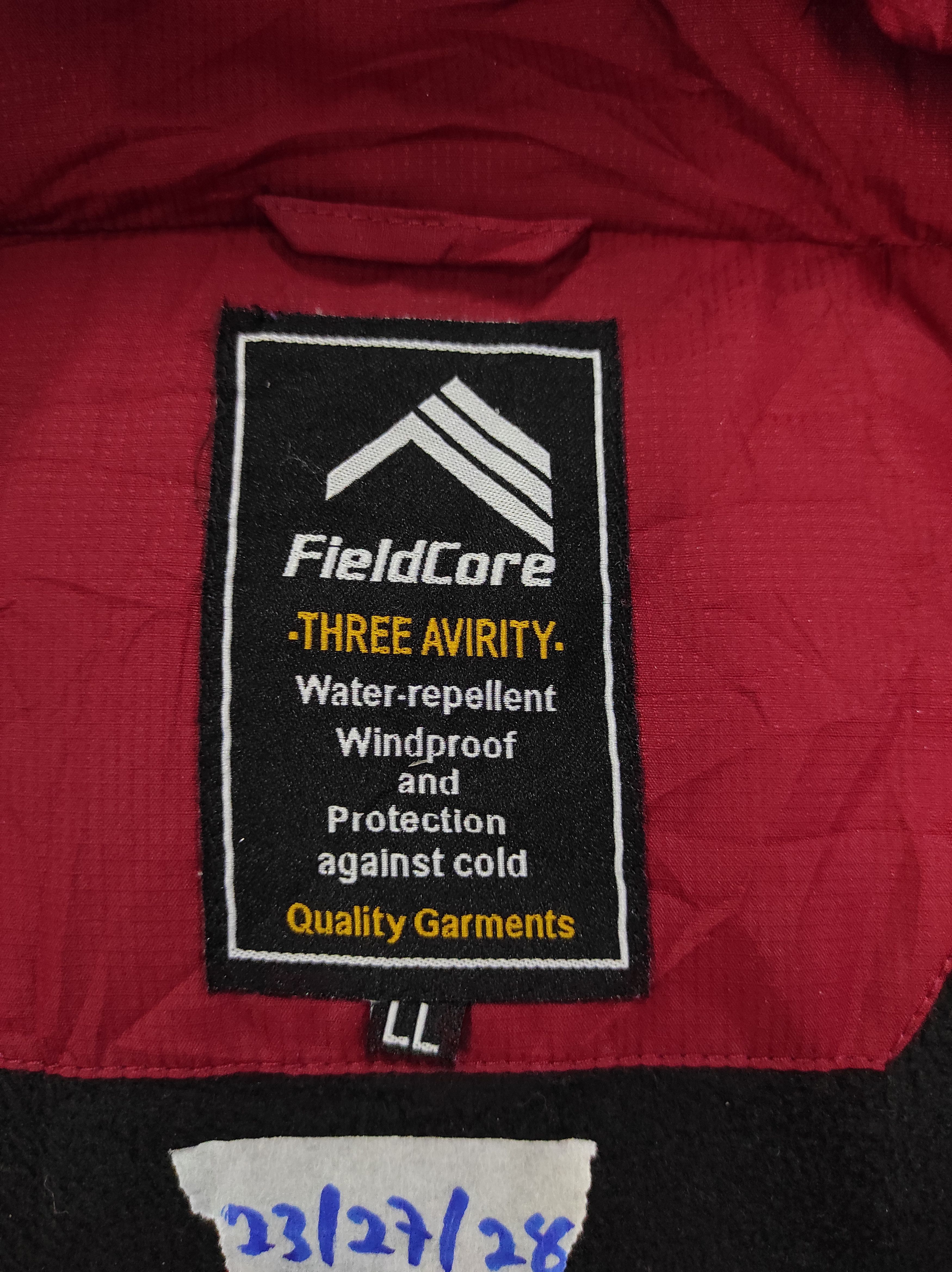 Japanese Brand FIELDCORE WINDPROOF JACKET HOODED Size US XL / EU 56 / 4 - 7 Thumbnail