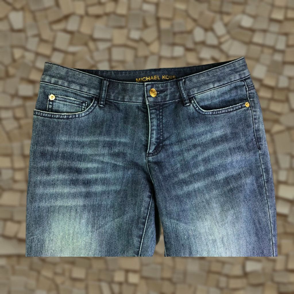 Michael Kors Michael Kors Bootcut Jeans Womens Size 6 30x29 Measured Blue Size 28" / US 6 / IT 42 - 1 Thumbnail