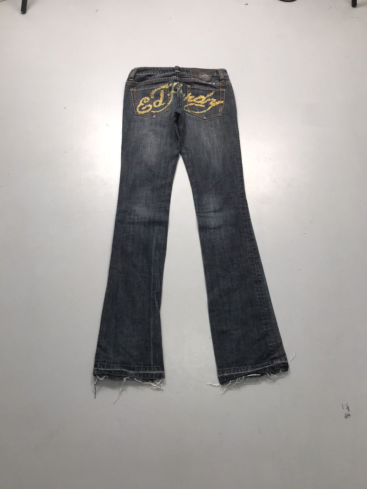 Ed Hardy Vintage ed hardy embroidered denim Size 28" / US 6 / IT 42 - 1 Thumbnail