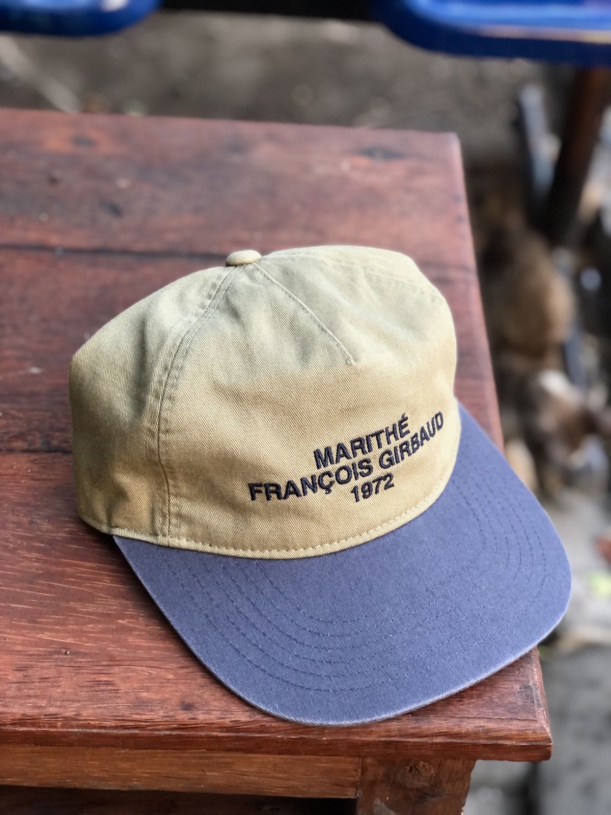 Marithe Francois Girbaud Lettering 5 Panel logo cap - Hats