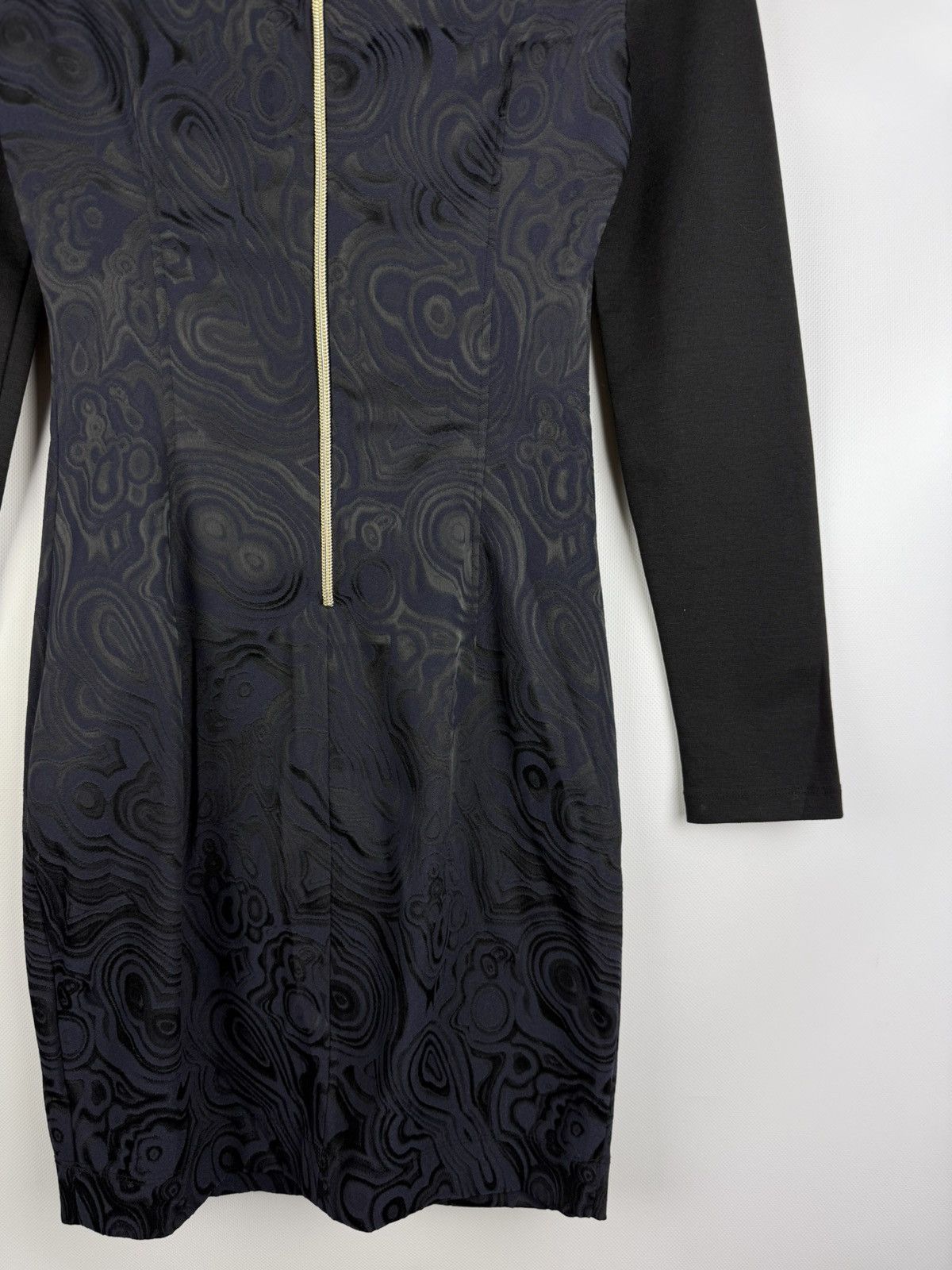 Versace Jeans Couture Versace Jeans Ladies Abstract Pattern Long Sleeve Dress Size XS / US 0-2 / IT 36-38 - 19 Thumbnail