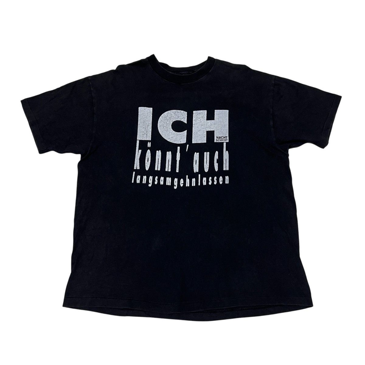 Band Tees Vintage 90s N8chtschicht Band Promo Tee XL Germany Size US XL / EU 56 / 4 - 2 Thumbnail