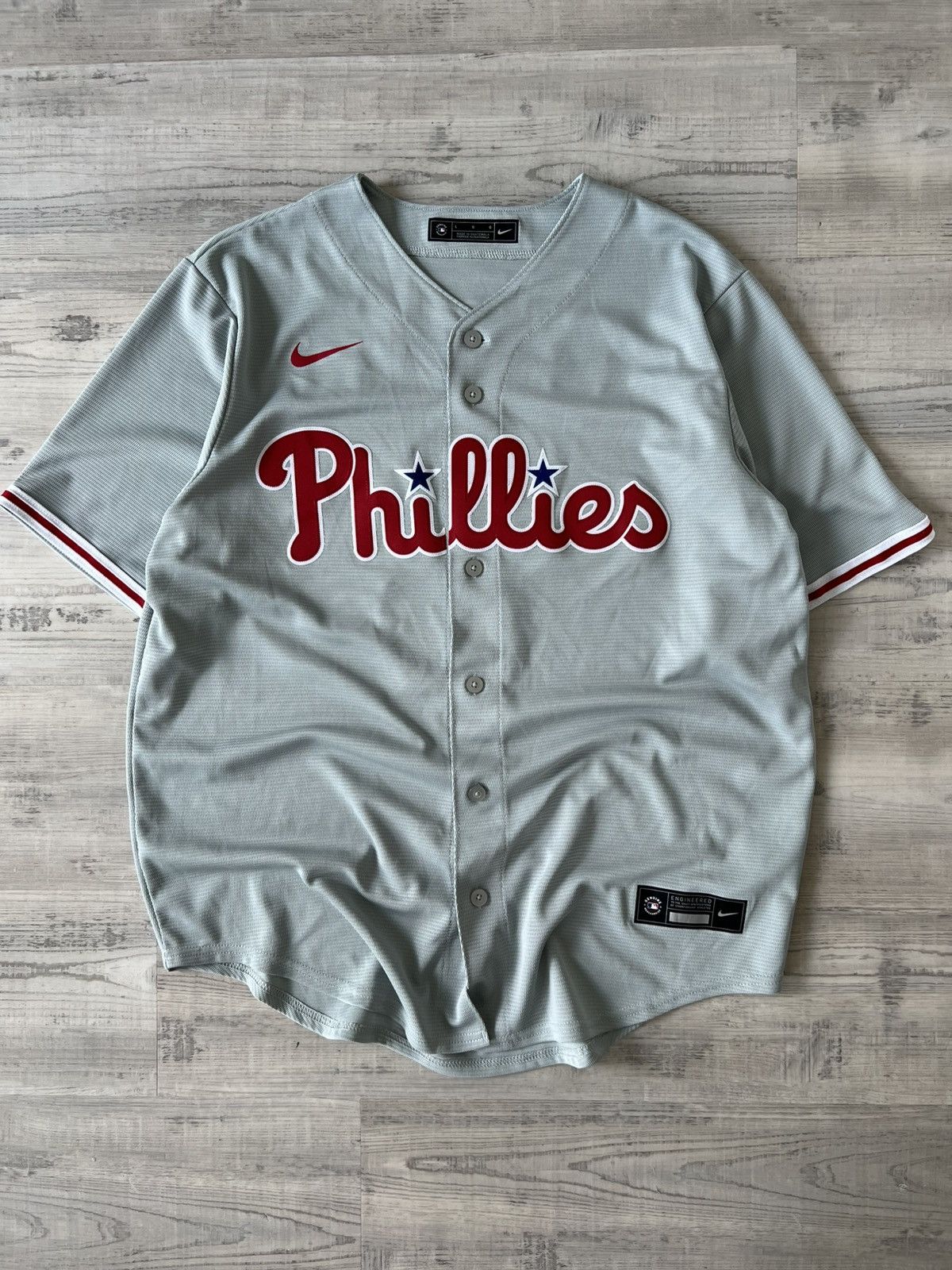 Vintage Vintage MLB Philadelphia Phillies Bry Harper Baseball Jersey Size US XL / EU 56 / 4 - 2 Thumbnail