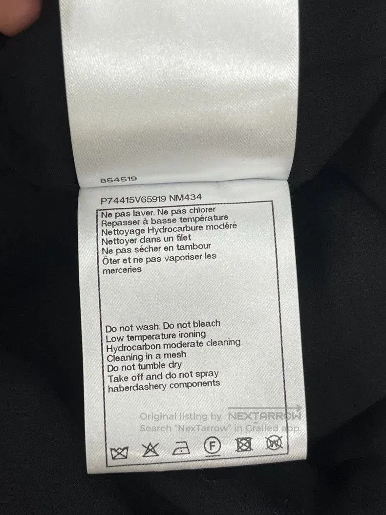 Chanel Chanel 23P Black Long Coat. Size US M / EU 48-50 / 2 - 6 Thumbnail