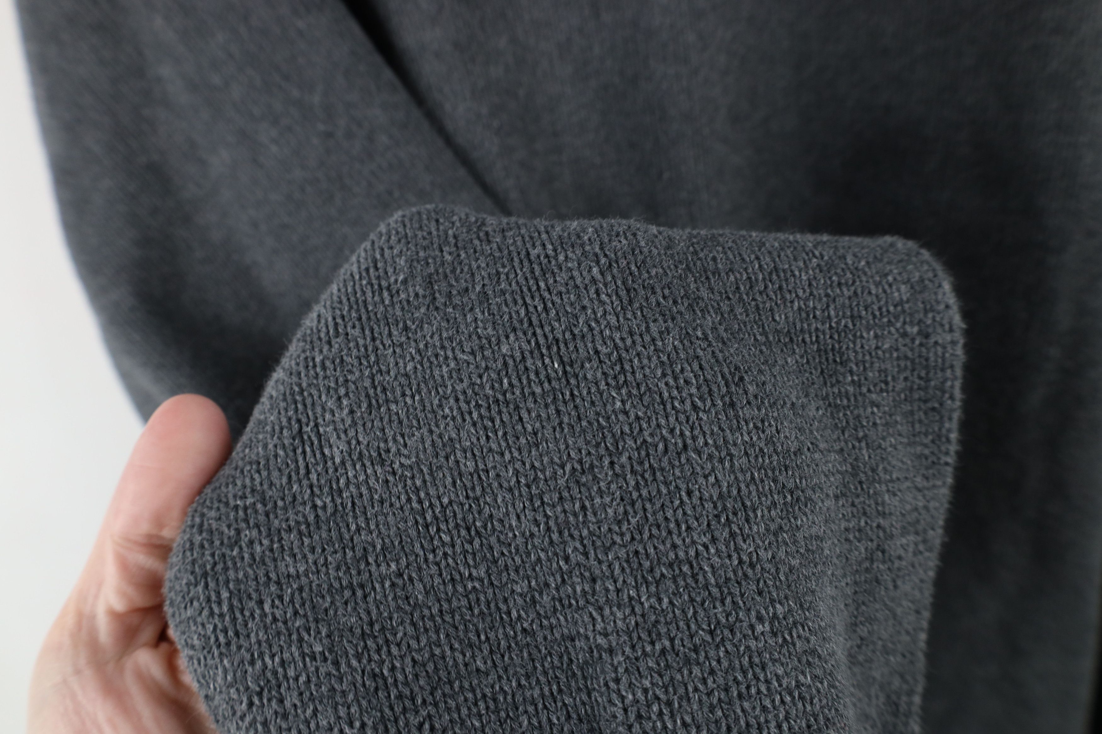Tommy Hilfiger × Vintage Vintage 90s Tommy Hilfiger Heavyweight Knit Sweater Gray Size US XXL / EU 58 / 5 - 7 Thumbnail
