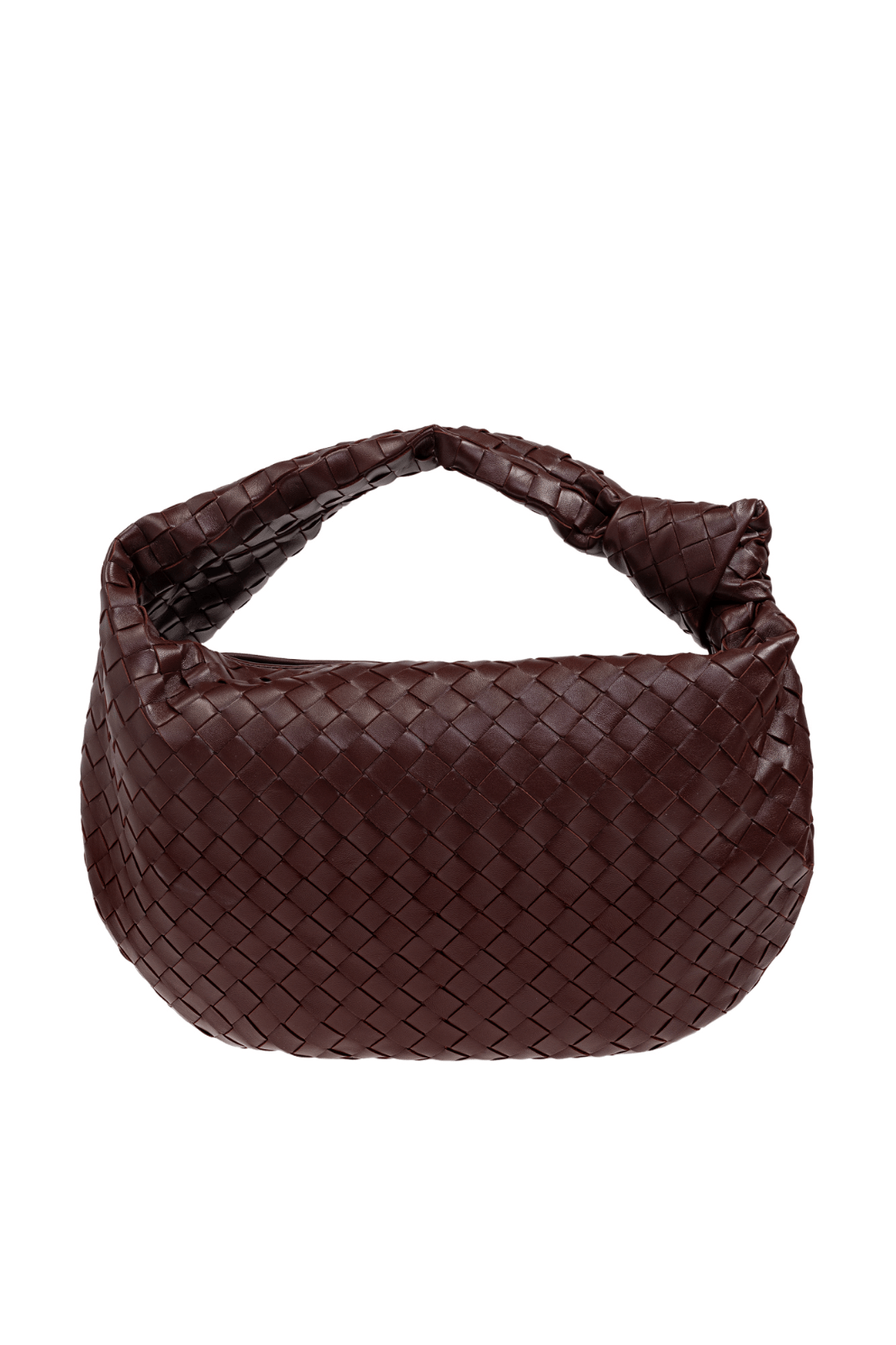 BOTTEGA VENETA Jodie Barolo/Gold Leather Shoulder Bag