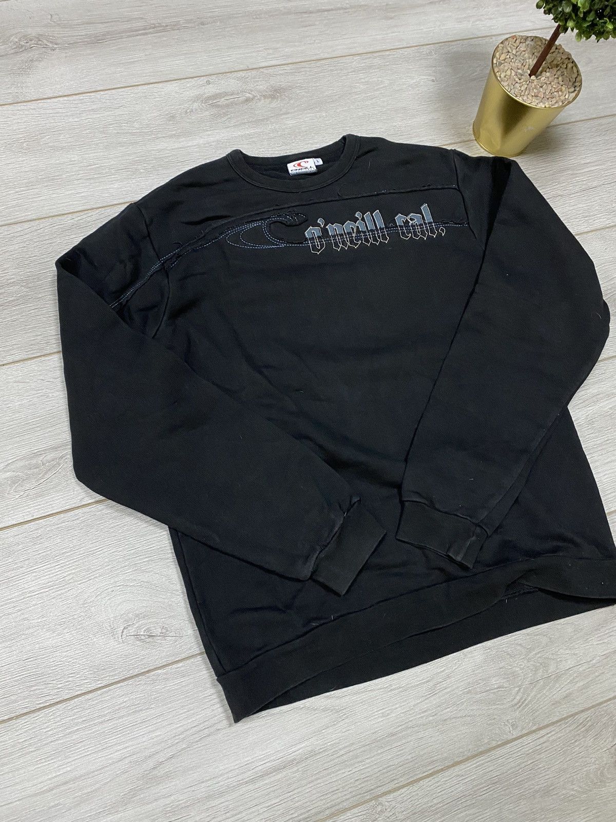 O'Neill O’Neil 🌊 Cal wave vintage big logo sweatshirt Y2K Size US L / EU 52-54 / 3 - 8 Thumbnail