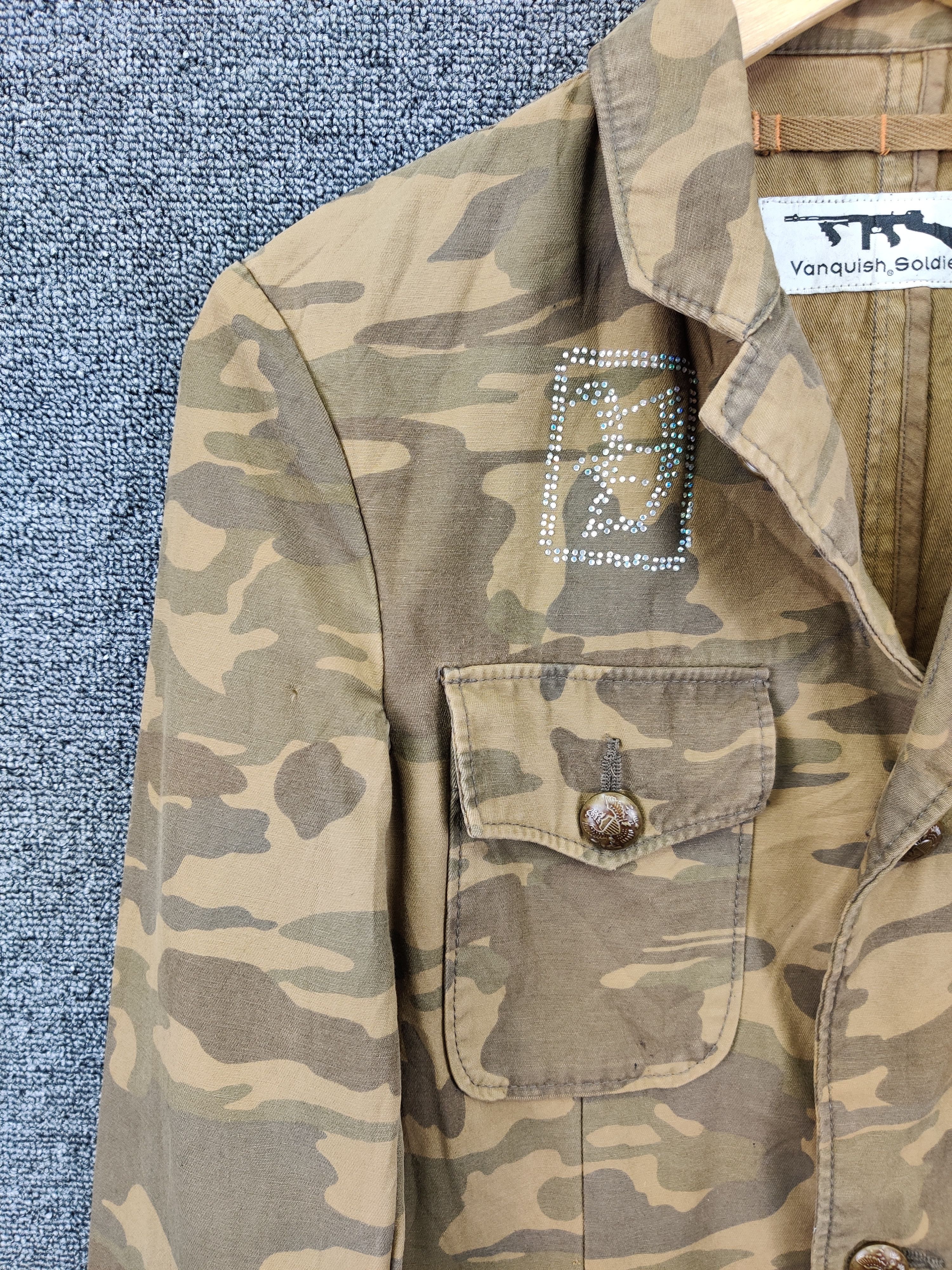 Vanquish Vintage Vanquish Soldier Camouflage Chore Jacket Size US M / EU 48-50 / 2 - 8 Thumbnail