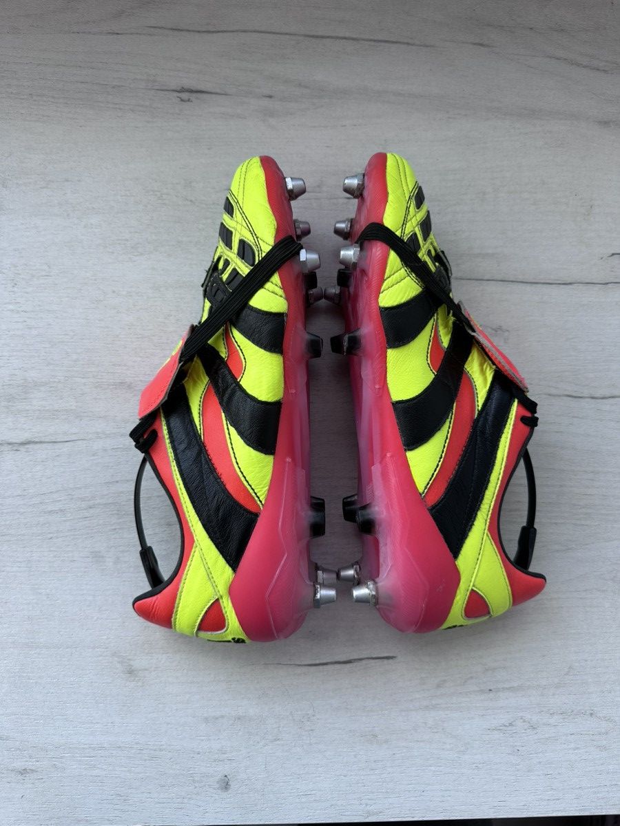 Adidas Adidas Predator Accelerator Lime Neon Football Cleats Boots Size US 11.5 / EU 44-45 - 4 Thumbnail